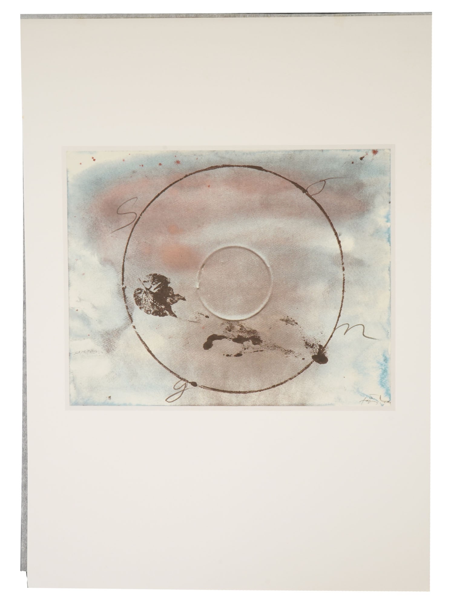 MODERNIST ABSTRACT LITHOGRAPH BY ANTONI TAPIES (1 of 5)