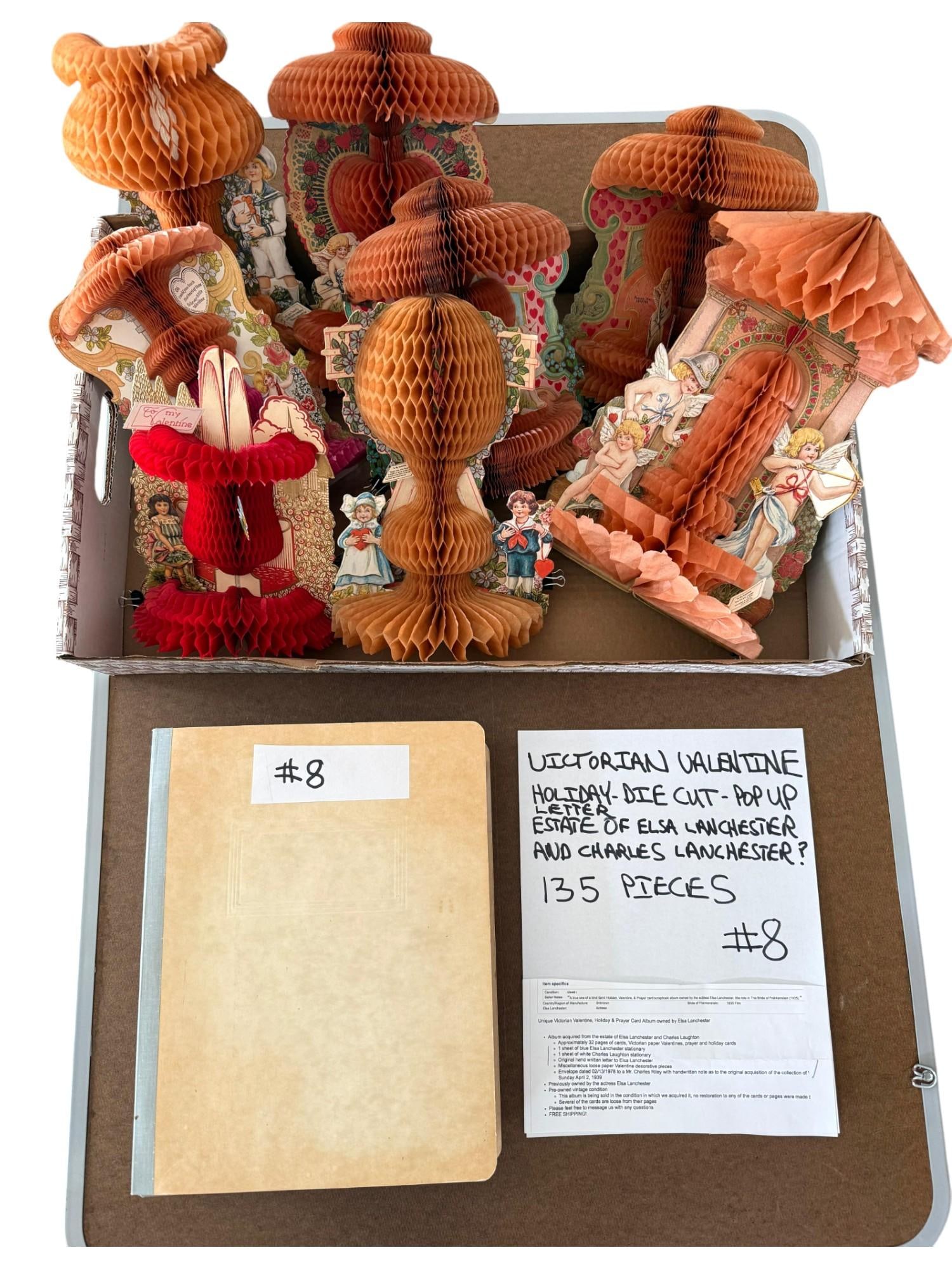 135 ANTIQUE POP UP & VICTORIAN STYLE VALENTINES DAY CARDS (1 of 19)