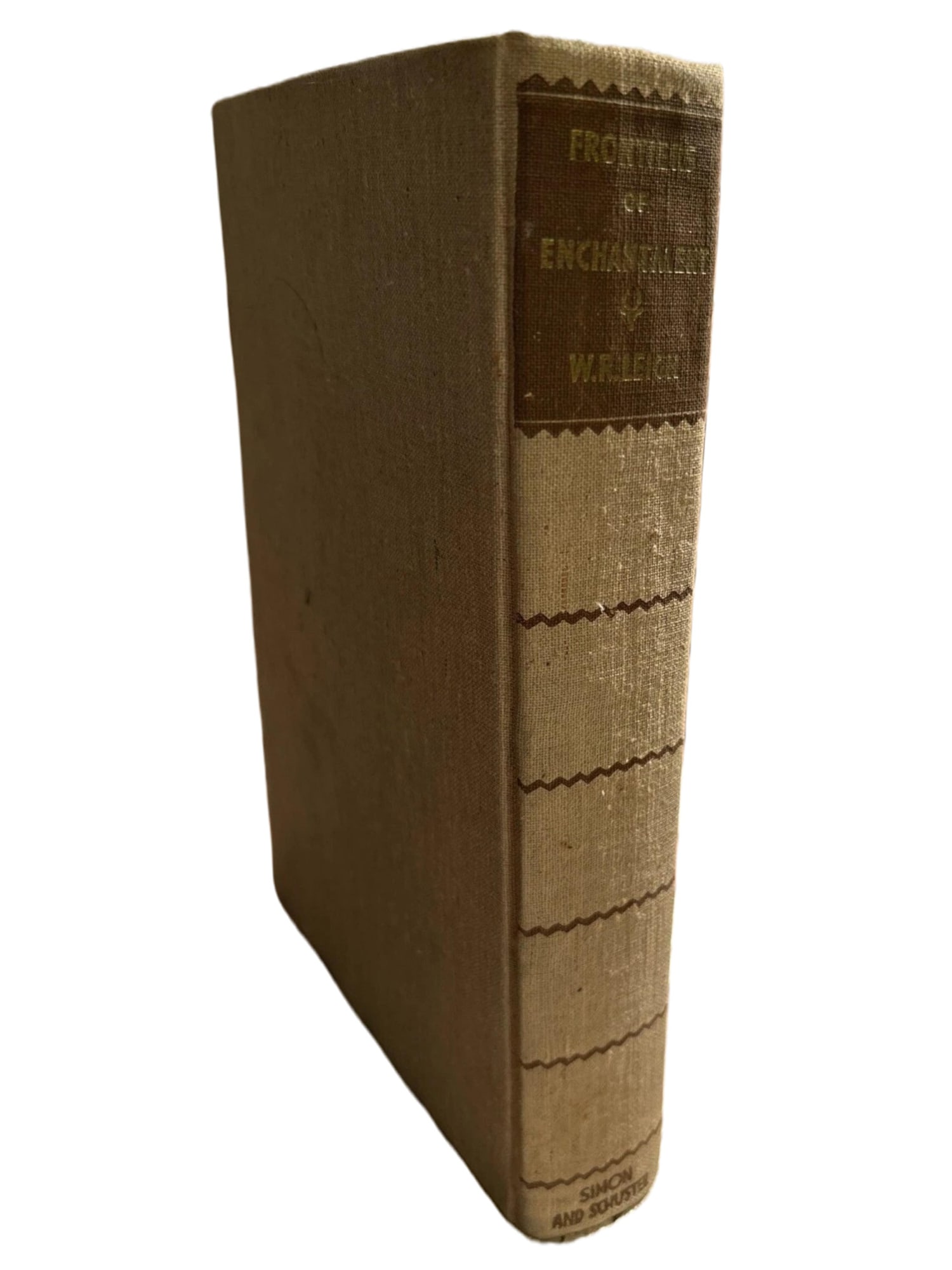 W R LEIGH SIGNED BOOK FRONTIERS OF ENCHANTMENT 1940: Frontiers of Enchantment: An Artist’s Adventures in Africa by W. R. Leigh, published by Simon and Schuster, New York, 1940 (fourth printing). A desirable signed copy, featuring a clear, authentic si