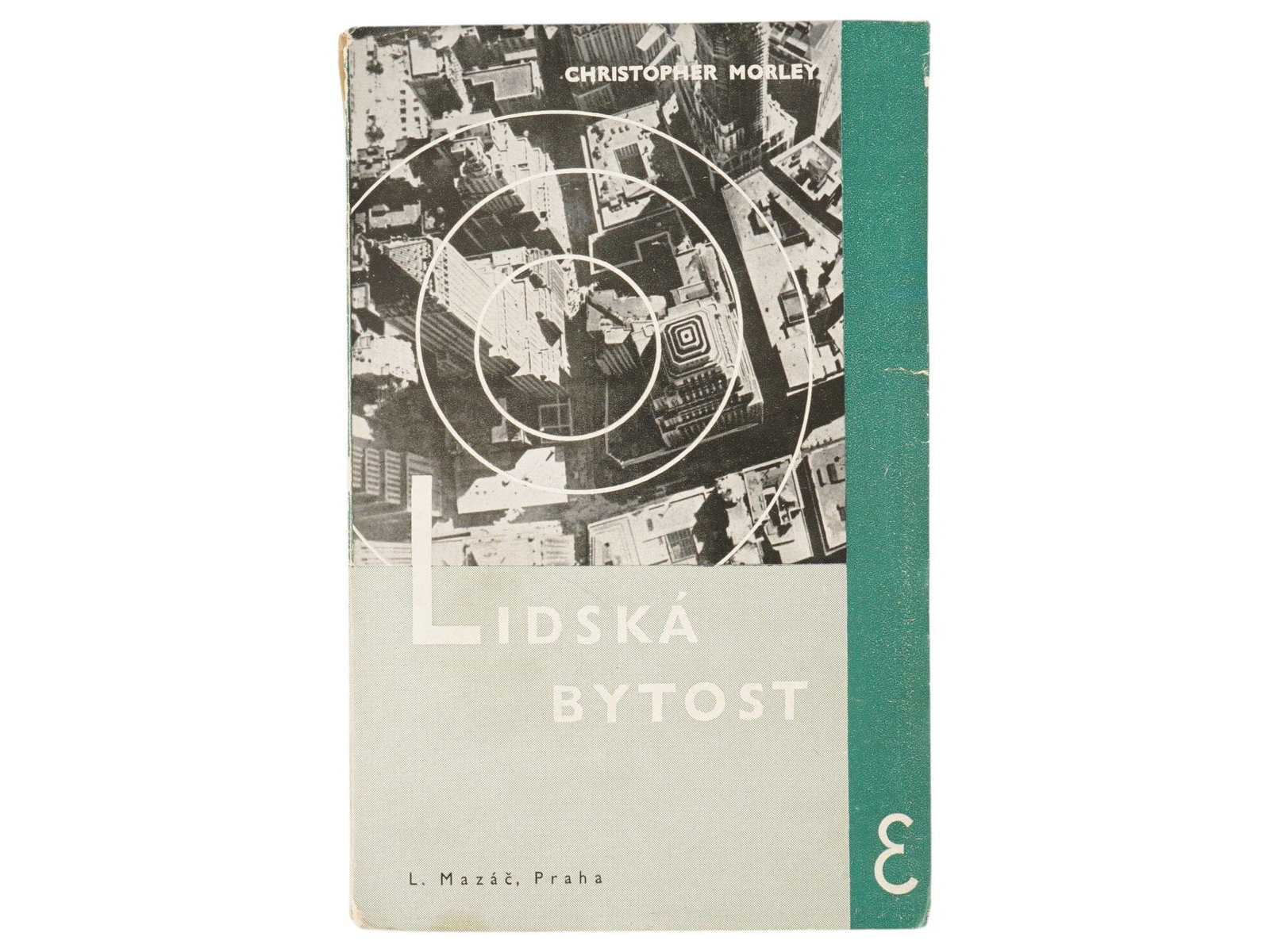 VINTAGE CZECH EDITION BOOK BY CHRISTOPHER MORLEY 1936 (1 of 8)