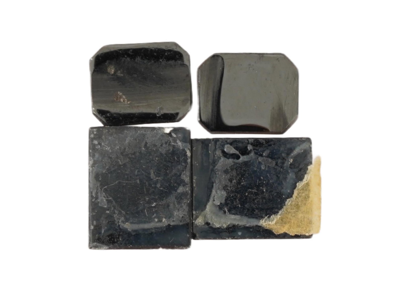 COLLECTION OF CARVED HEMATITE INTAGLIOS ROMAN SOLDIERS (1 of 4)