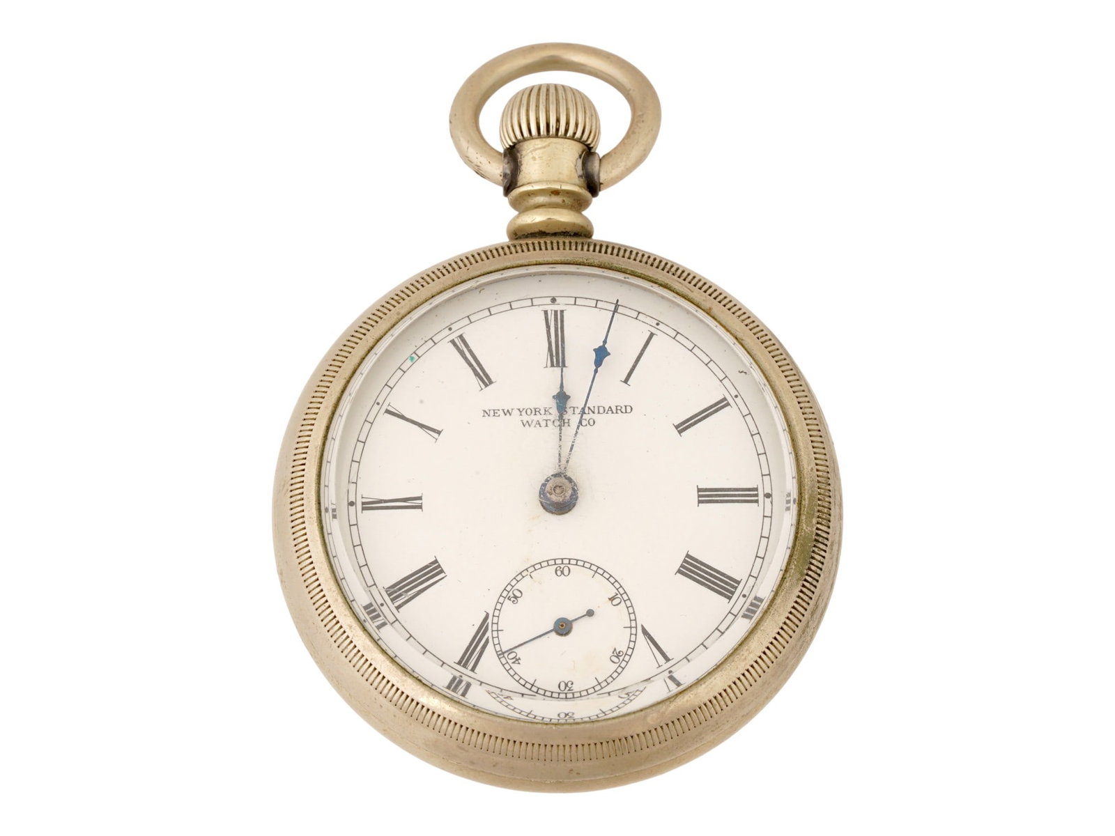 ANTIQUE NEW YORK STANDARD WATCH CO POCKET WATCH (1 of 5)