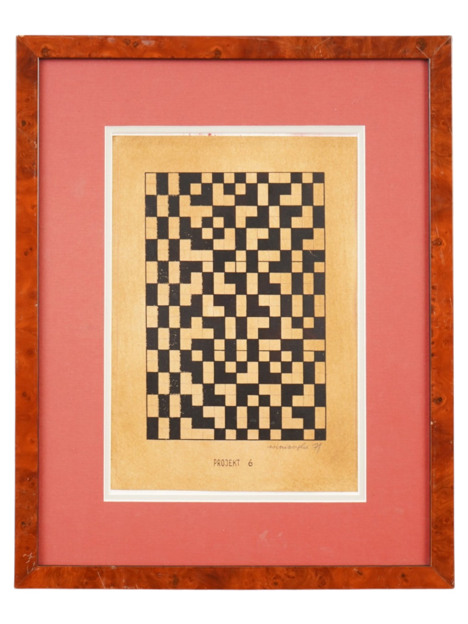 RYSZARD WINIARSKI POLISH PRINT ARTWORK PROJEKT 6 (1 of 4)