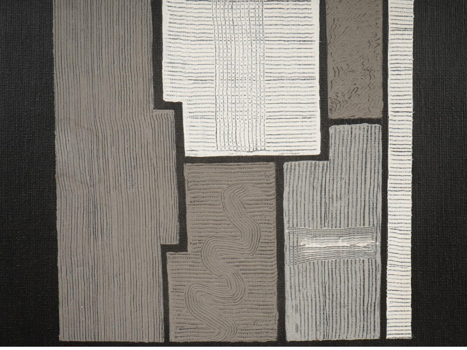 HENRYK STAZEWSKI POLISH ARTWORK ABSTRACT COMPOSITION - 2