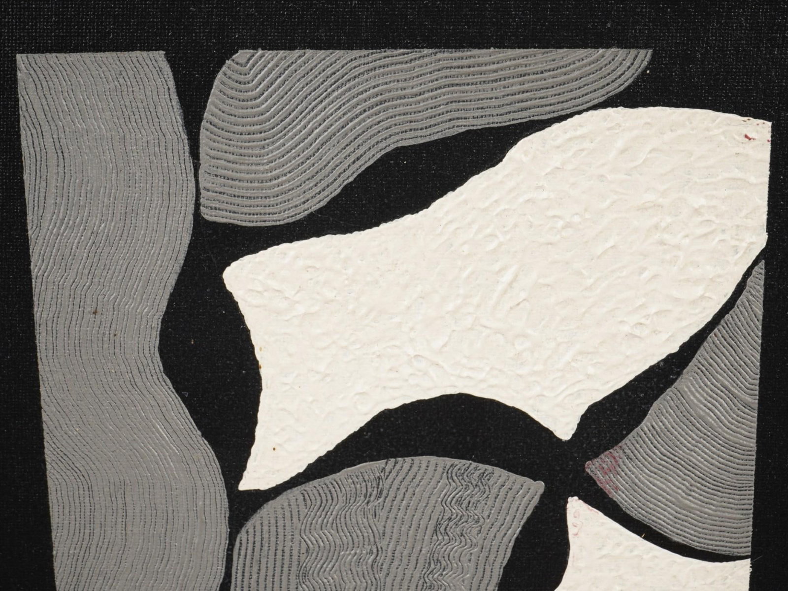 HENRYK STAZEWSKI POLISH ARTWORK ABSTRACT COMPOSITION - 2