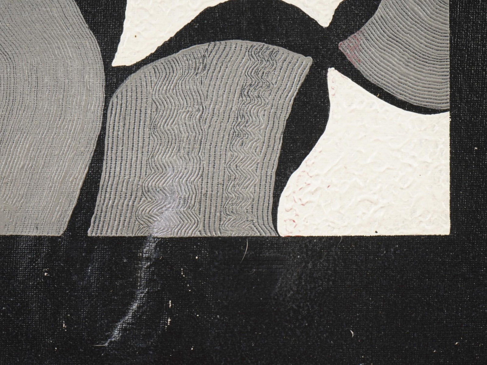 HENRYK STAZEWSKI POLISH ARTWORK ABSTRACT COMPOSITION - 3