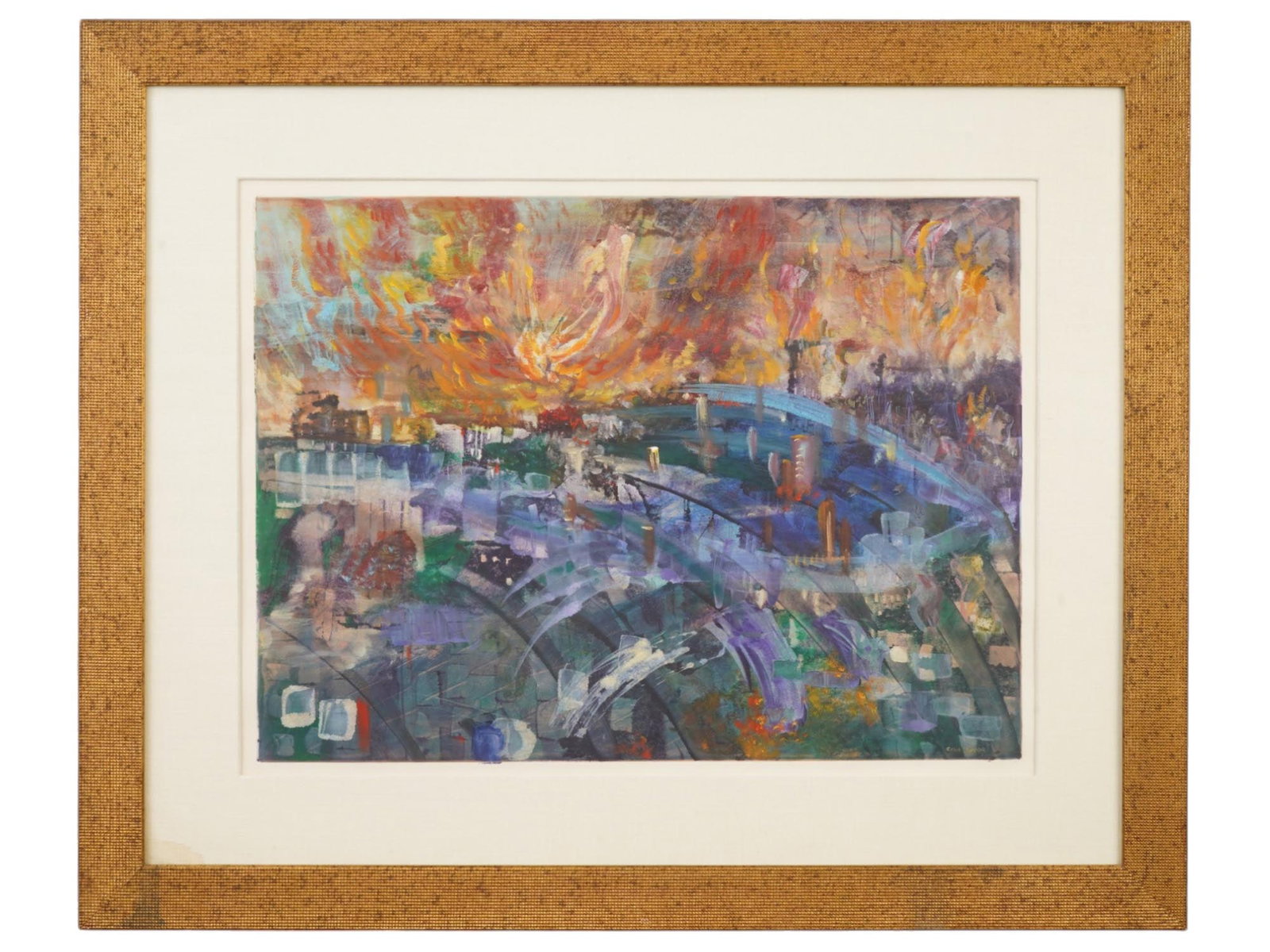 ACRYLIC AND GOUACHE PAINTING BY CHARLES LYNN BRAGG (1 of 5)