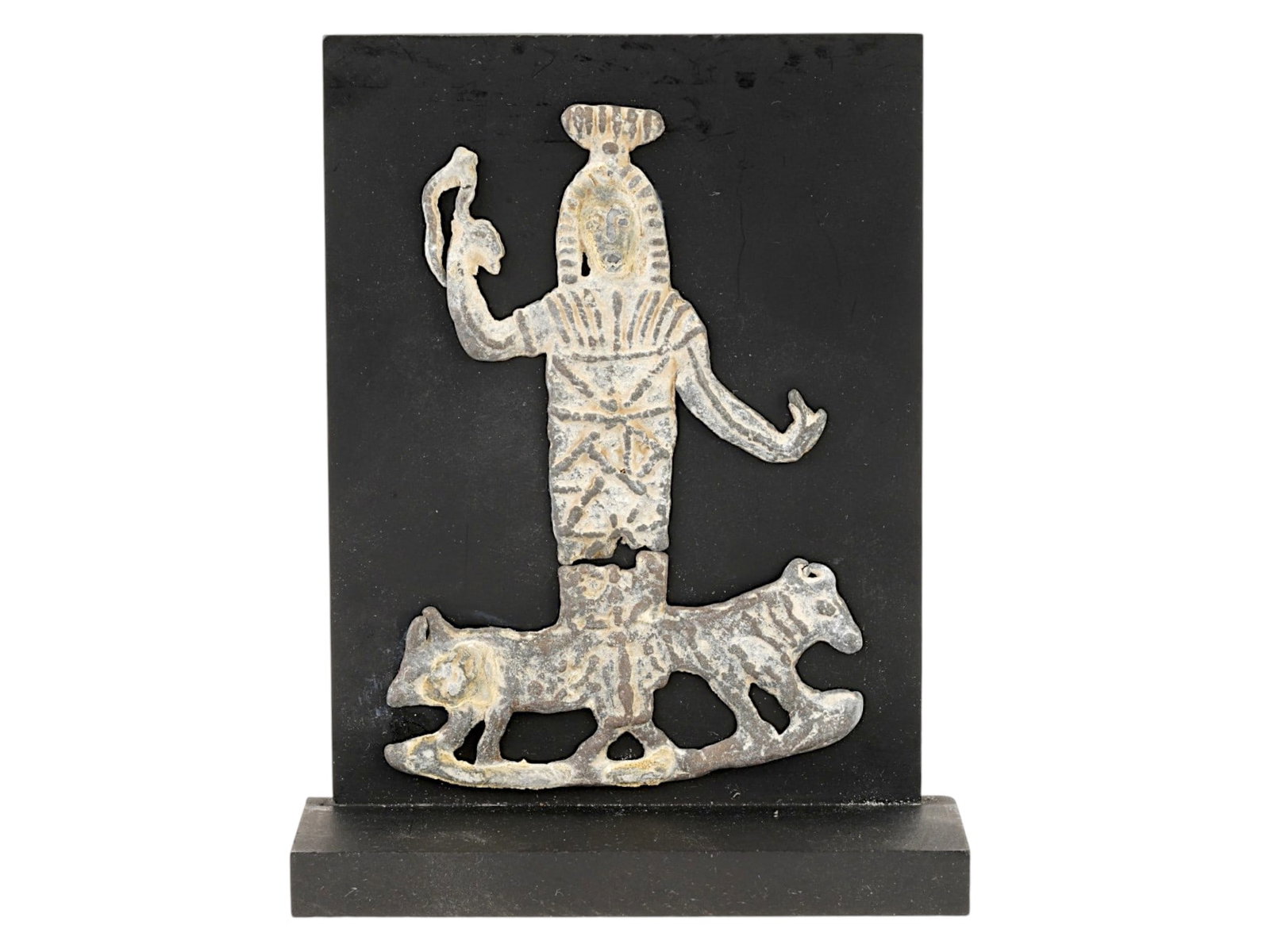 ANCIENT ROMAN VOTIVE PLAQUE JUPITER HELIOPOLITANUS (1 of 4)