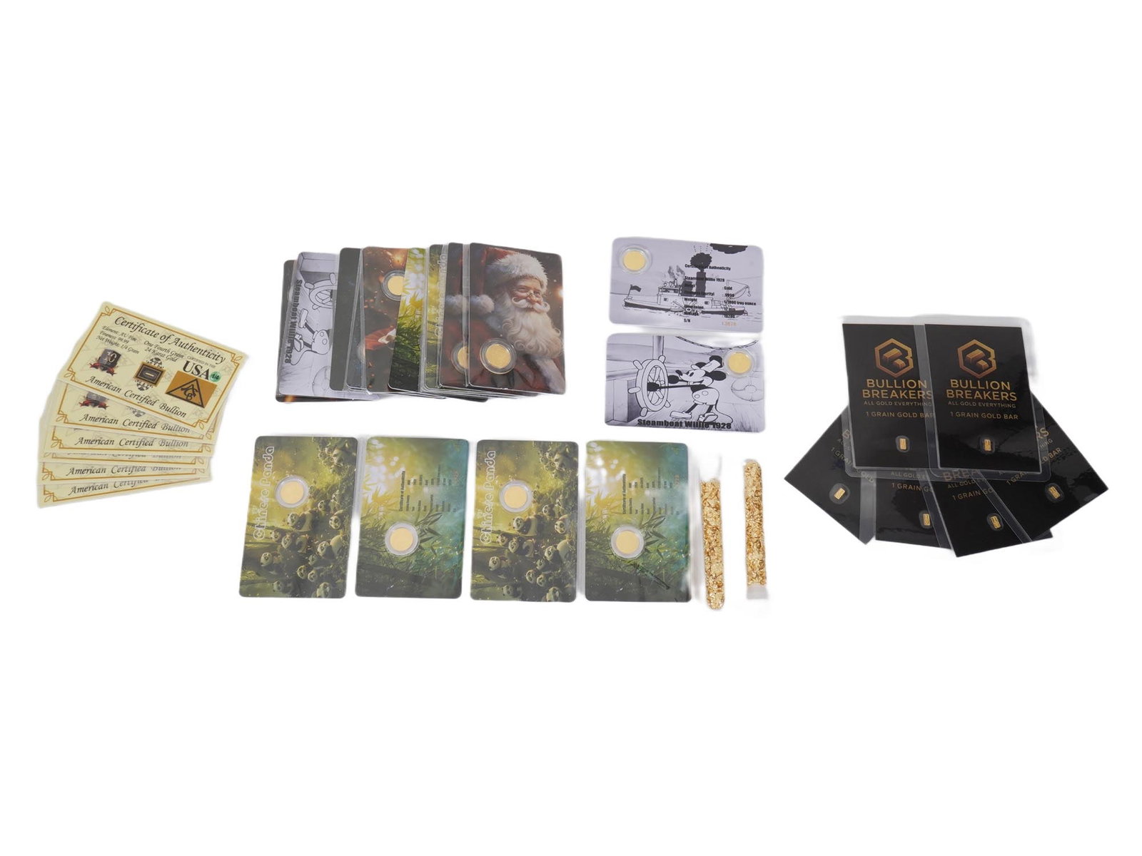 COLLECTION OF GOLD BULLION ITEMS (1 of 4)