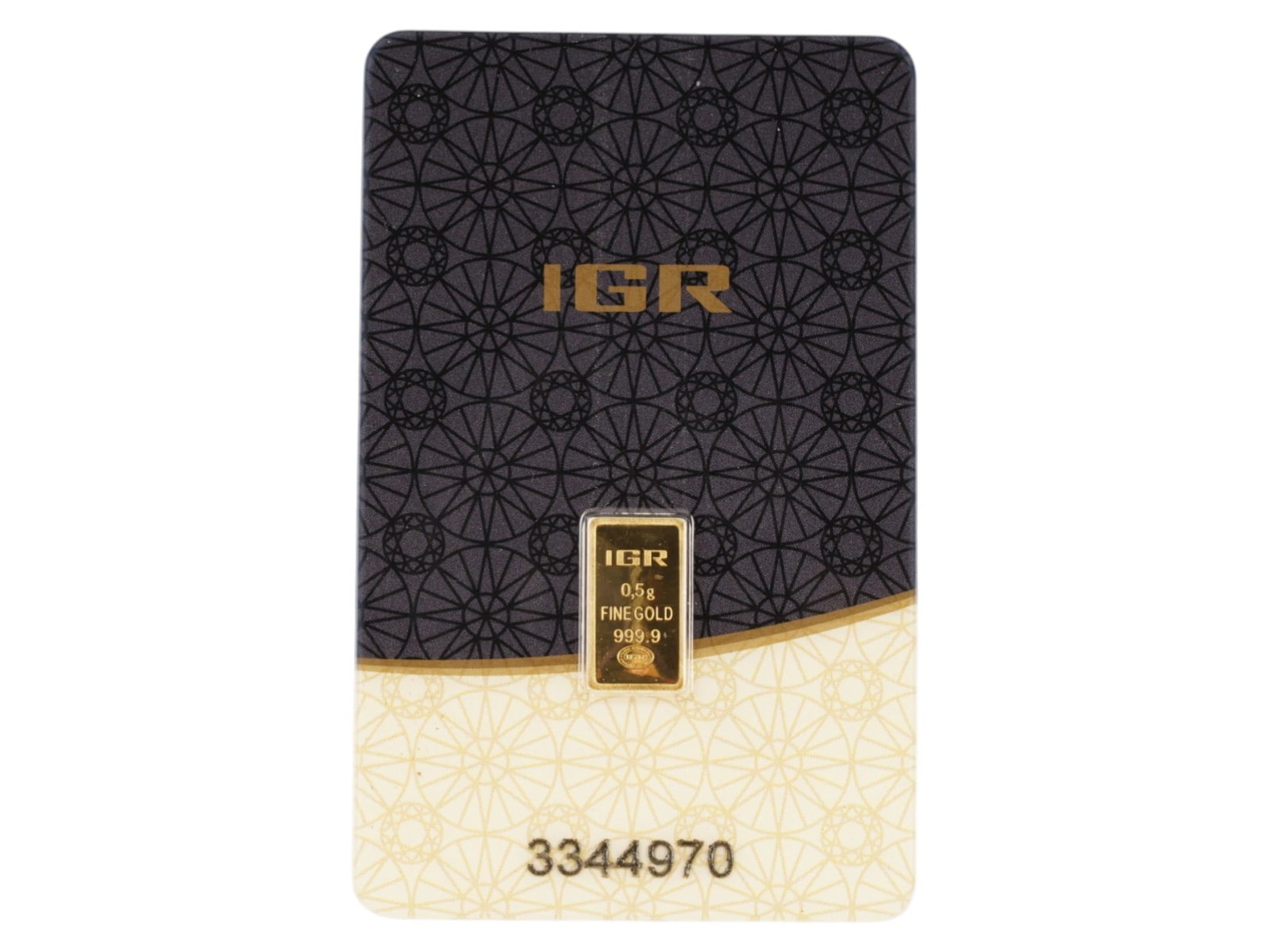 TURKISH IGR GOLD BAR IN ORIGINAL ASSAY CARD (1 of 5)