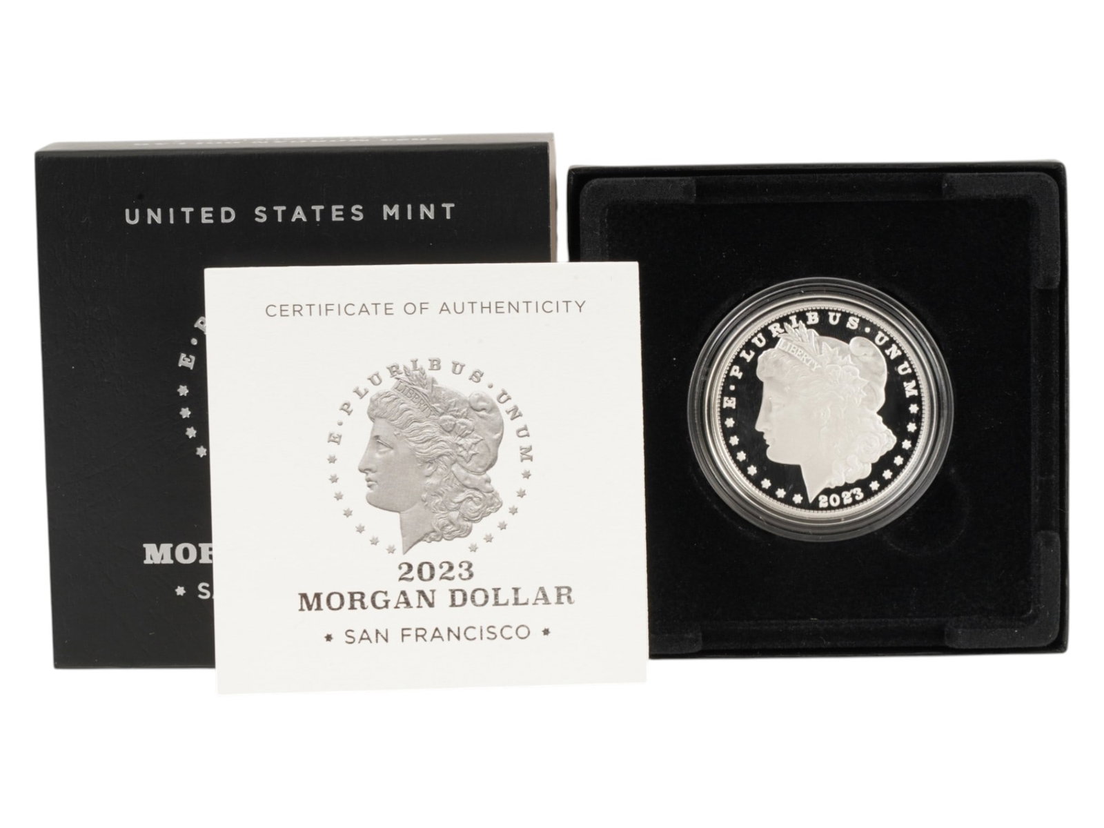 2023 S MORGAN SILVER DOLLAR PROOF COIN (1 of 5)
