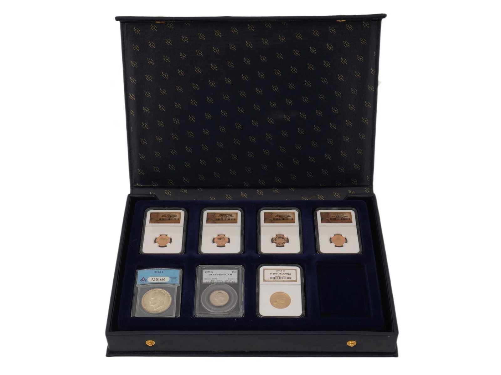 COLLECTION OF AMERICAN COINS GRADED BY NGC AND PCGS (1 of 7)