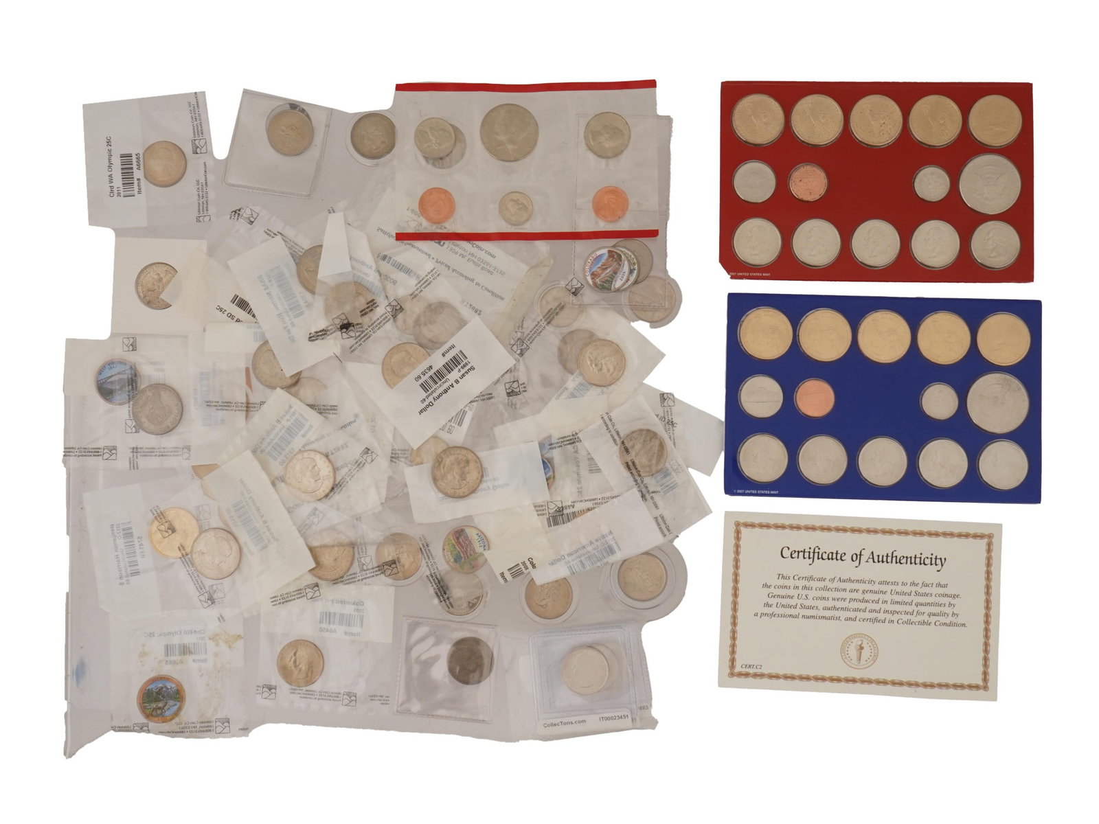 COLLECTION OF AMERICAN COMMEMORATIVE COINS (1 of 6)