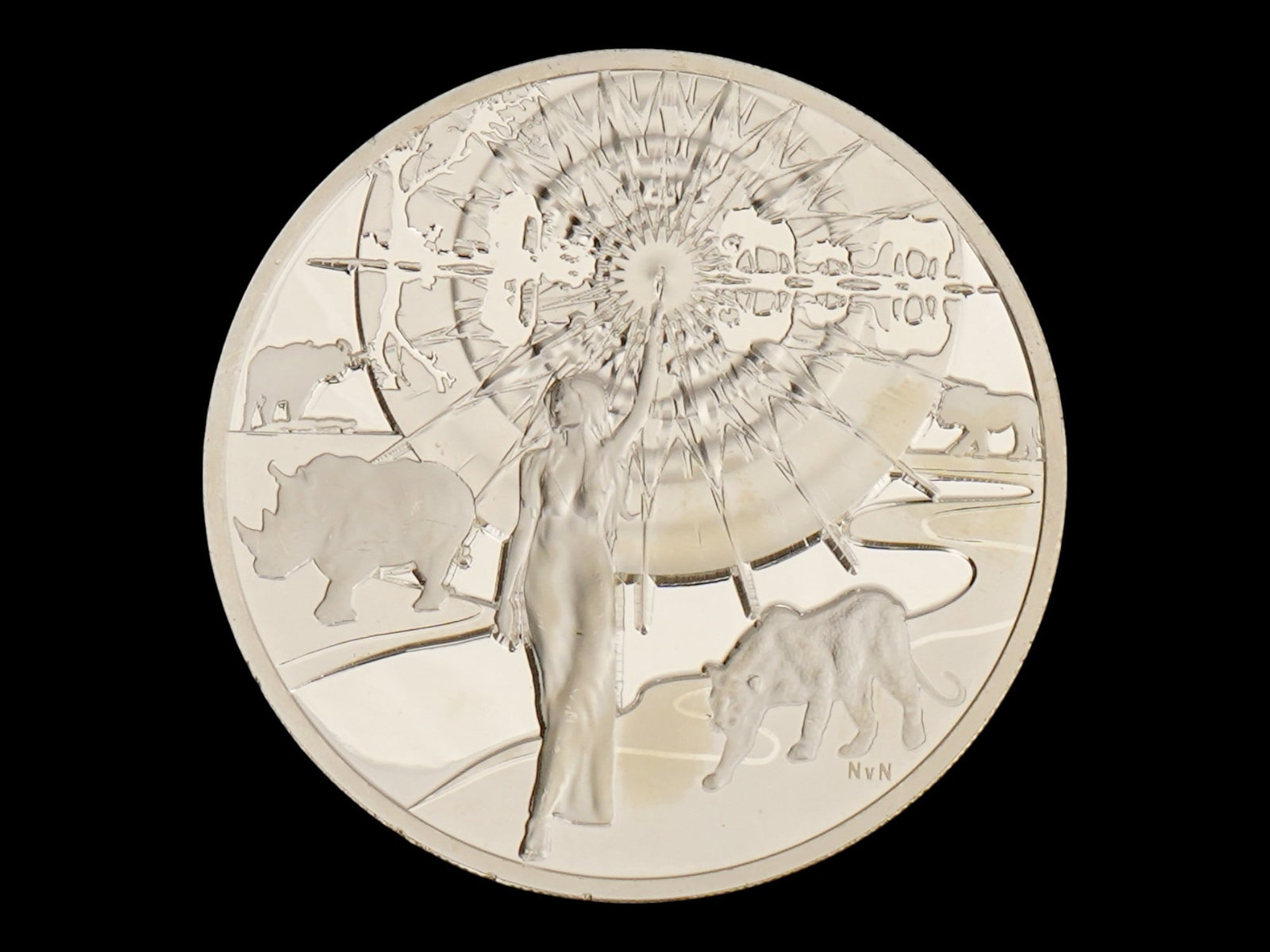 2024 SAMOA LIGHT OF LIBERTY SILVER COIN JOHN MERCANTI (1 of 5)