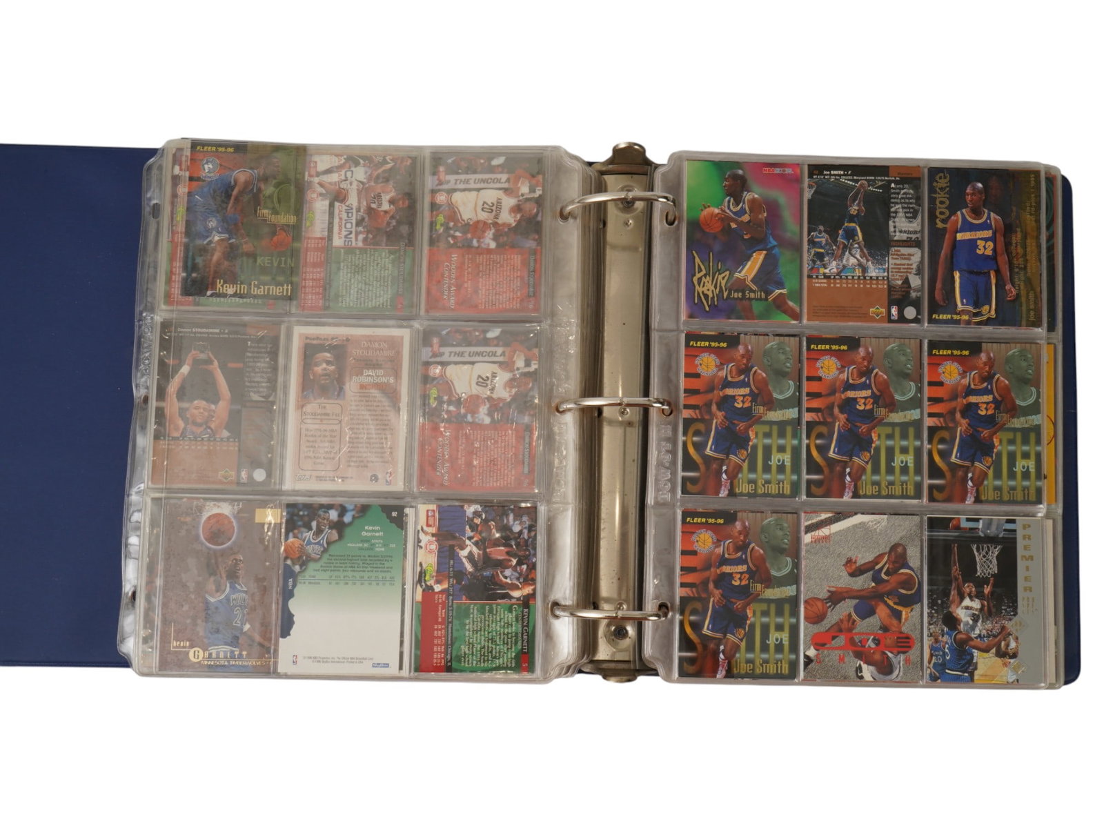 VINTAGE SPORTS CARD ALBUM WITH BASKETBALL TRADING CARDS (1 of 4)