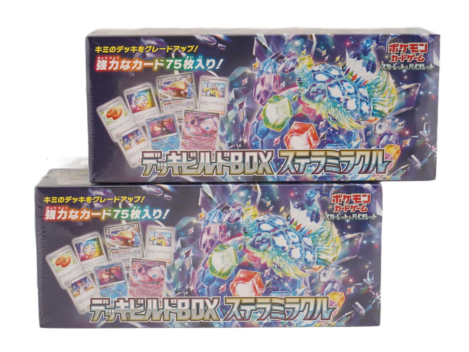 LOT OF 2 SEALED JAPANESE STELLAR MIRACLE DECK BUILD BOXES (1 of 5)