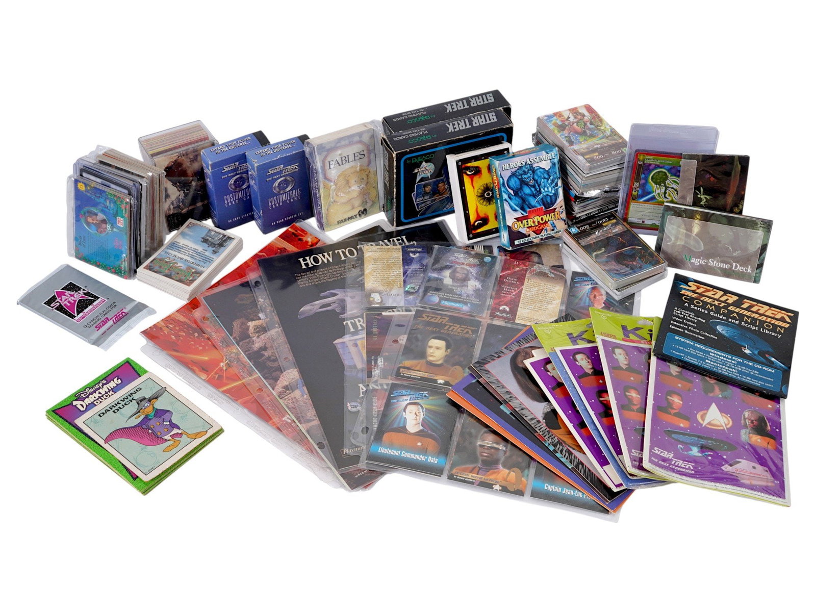 VINTAGE ASSORTED POPULAR CULTURE TRADING CARDS (1 of 3)