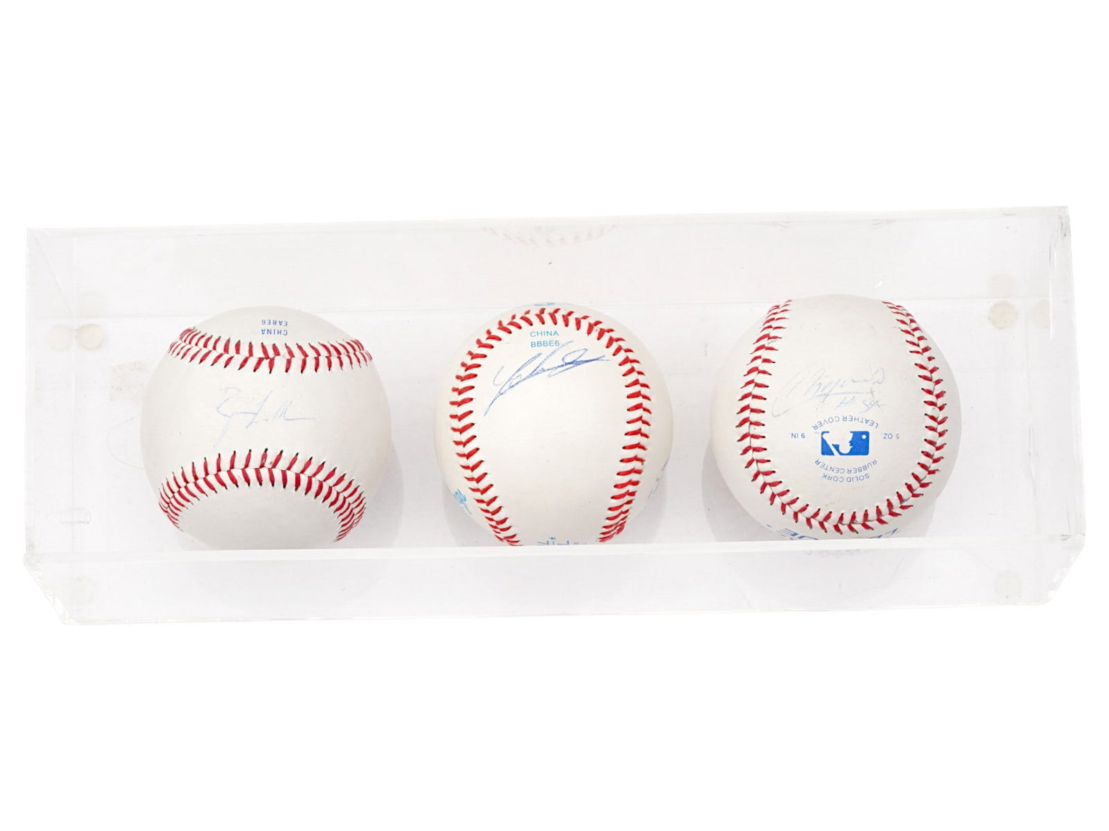 AUTOGRAPHED RAWLINGS OFFICIAL LEAGUE BASEBALLS (1 of 7)