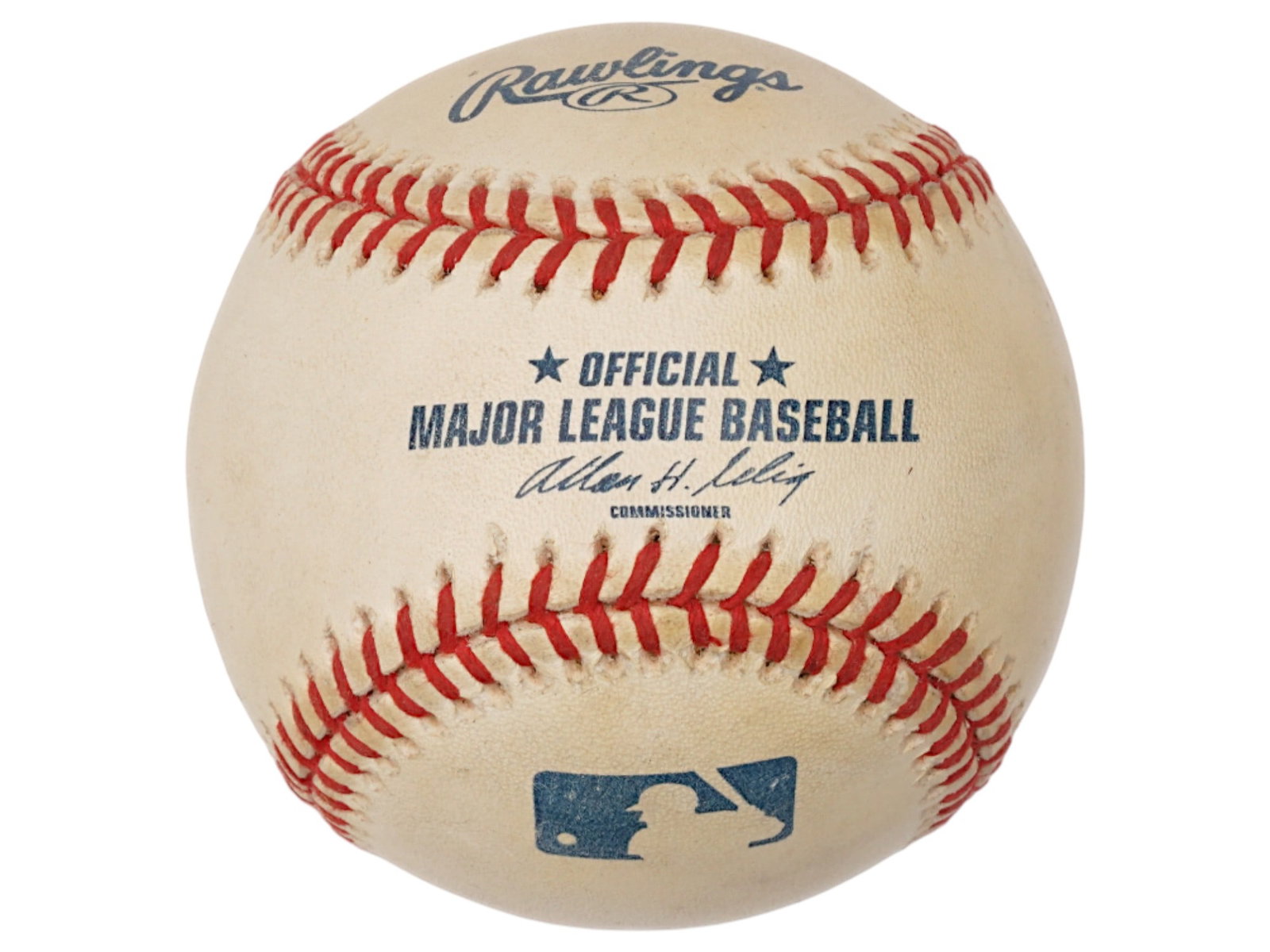 AUTOGRAPHED MLB BASEBALL IN DISPLAY CASE - 2