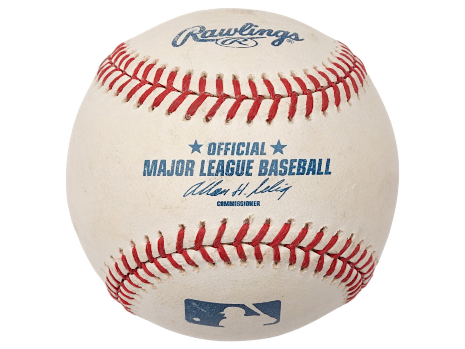 NICK VINCENT AUTOGRAPHED BASEBALL - 2