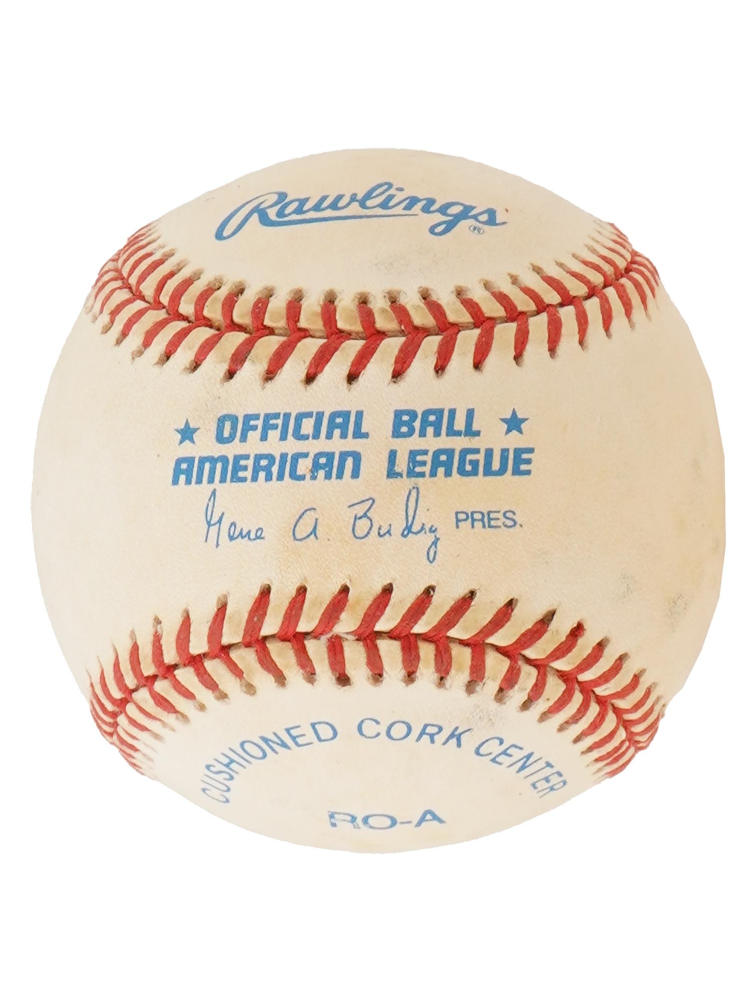 VINTAGE RAWLINGS AMERICAN LEAGUE BASEBALL AUTOGRAPHED (1 of 6)