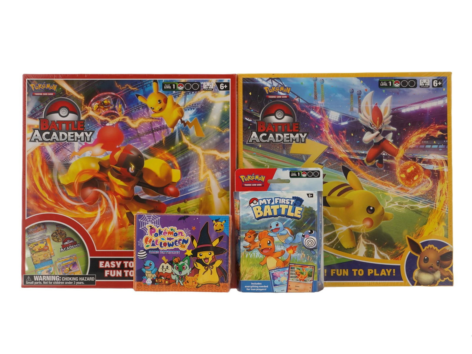 LOT OF 4 MIXED SEALED POKEMON BOXES (1 of 6)