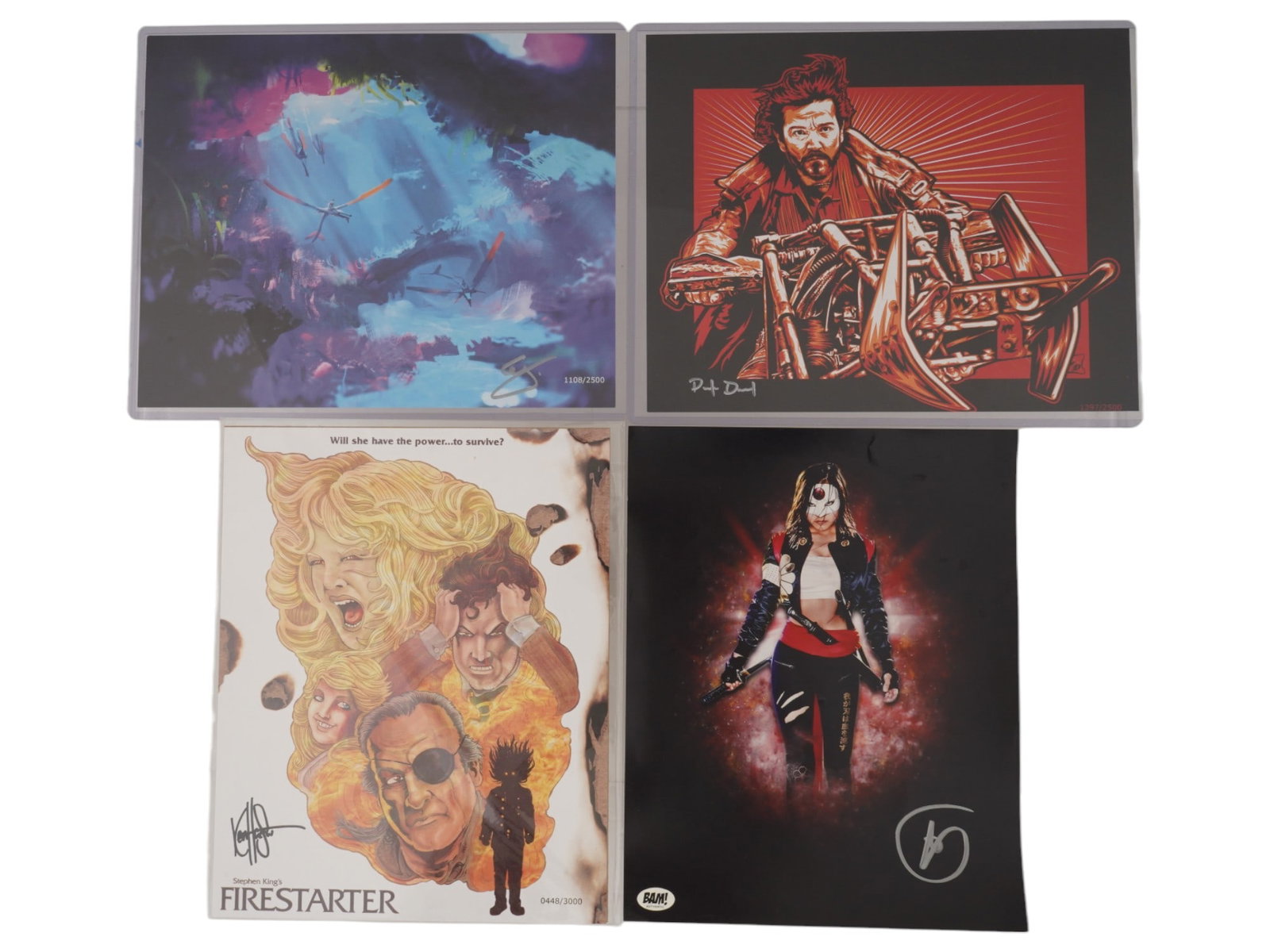 BAM BOX LIMITED EDITION COMIC ART PRINTS WITH COA (1 of 7)