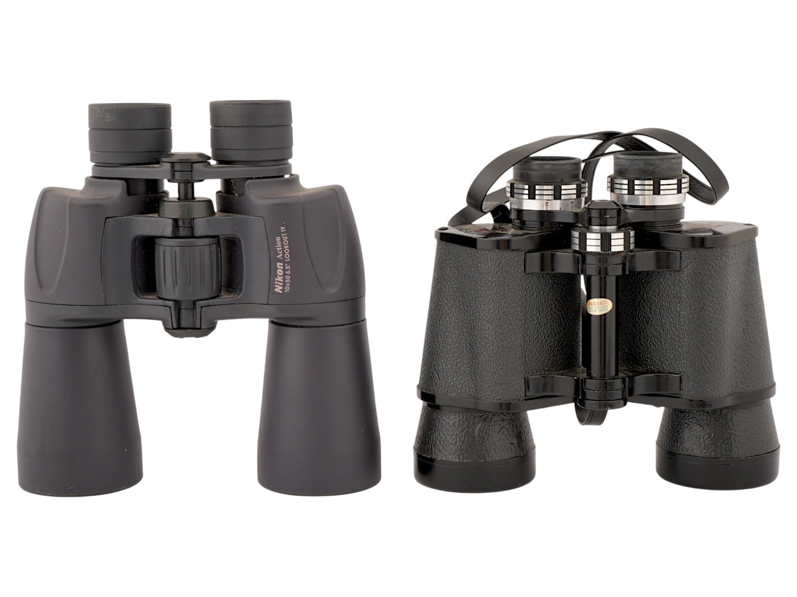 LOT OF TWO PAIRS OF NIKON ACTION AND SCOPE BINOCULARS (1 of 7)