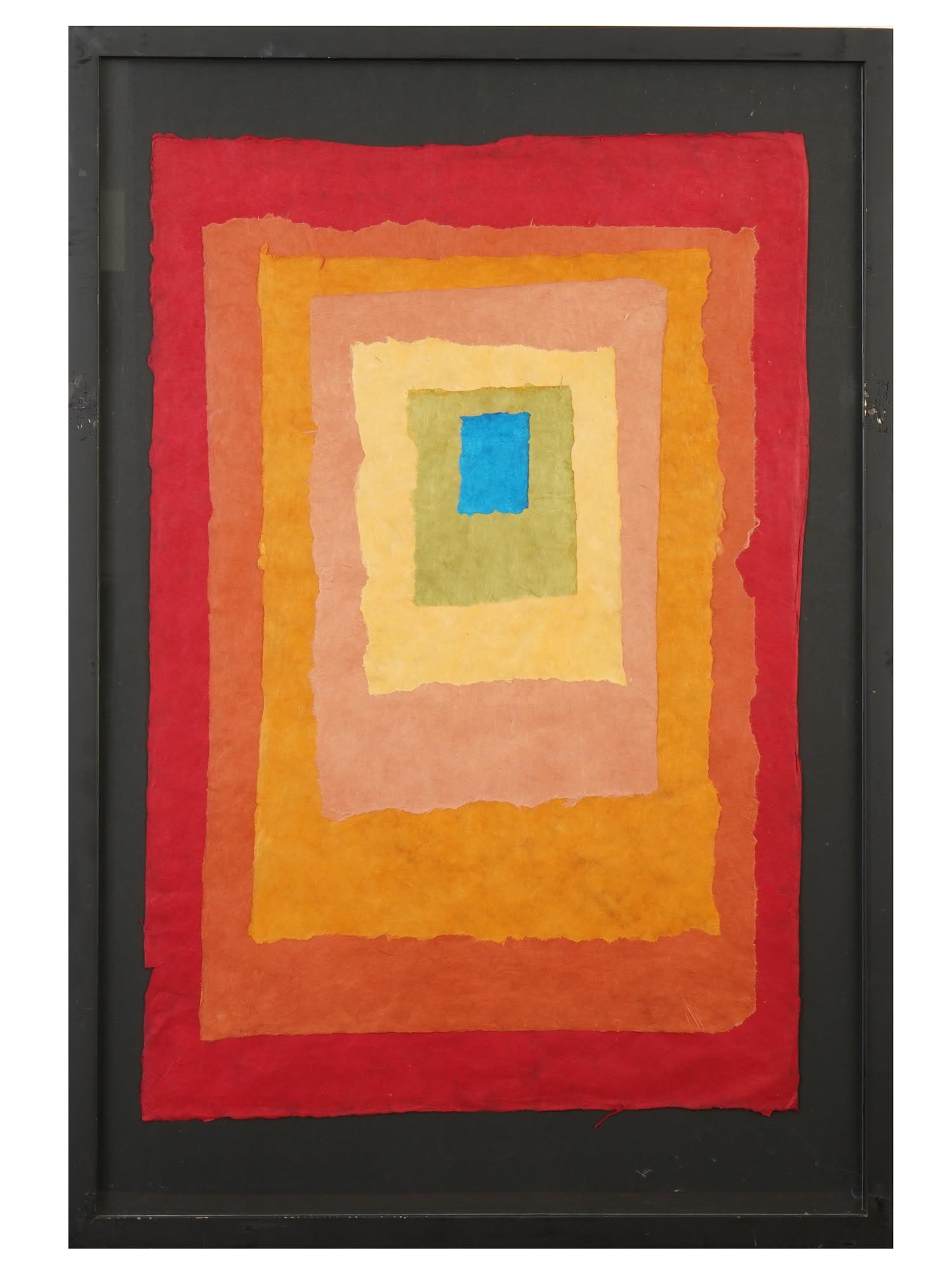 ABSTRACT COMPOSITION MIXED MEDIA PAINTING (1 of 5)