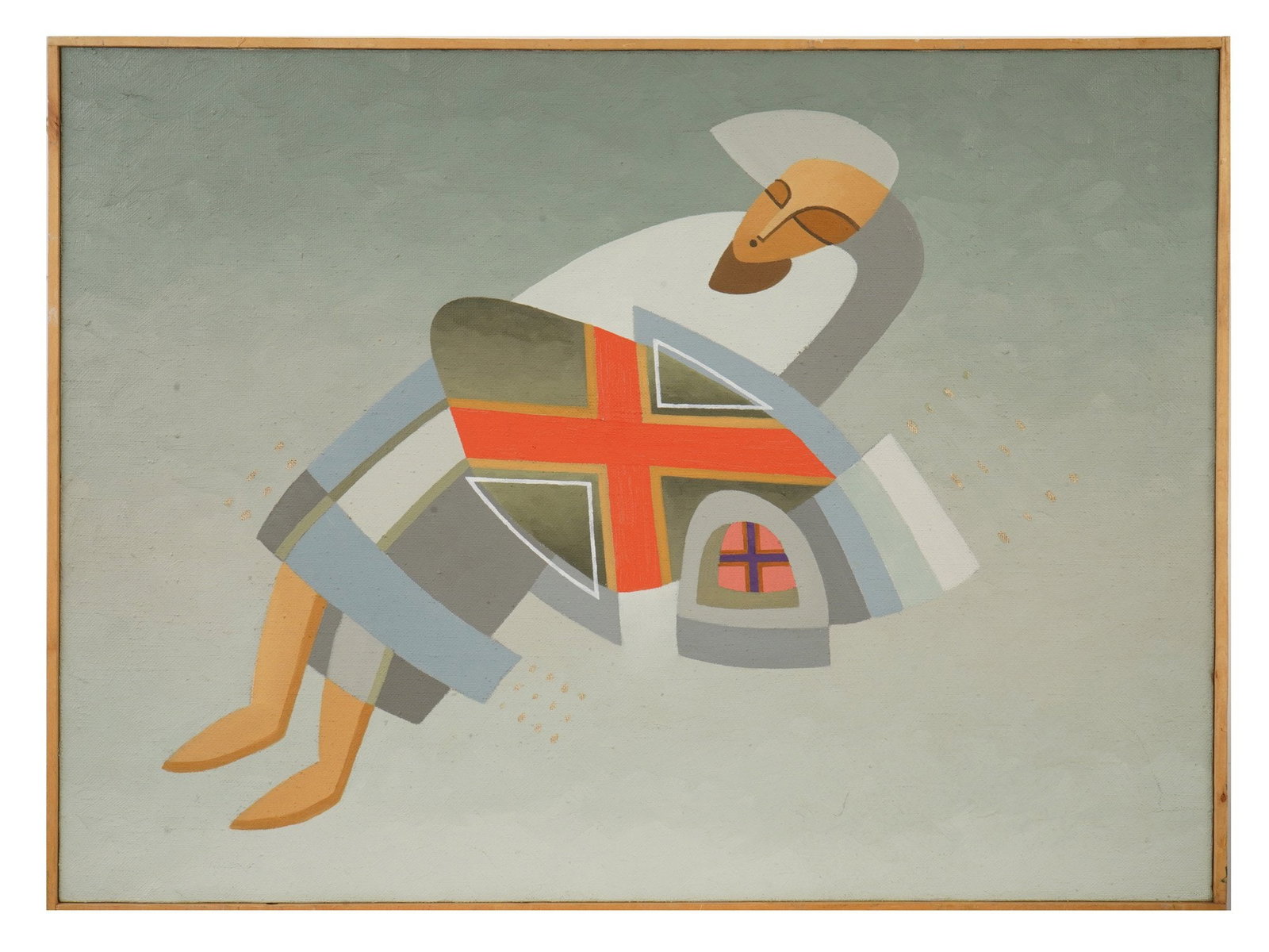 MODERN RUSSIAN OIL PAINTING BY EVGENIY ORLOV WARRIOR (1 of 6)