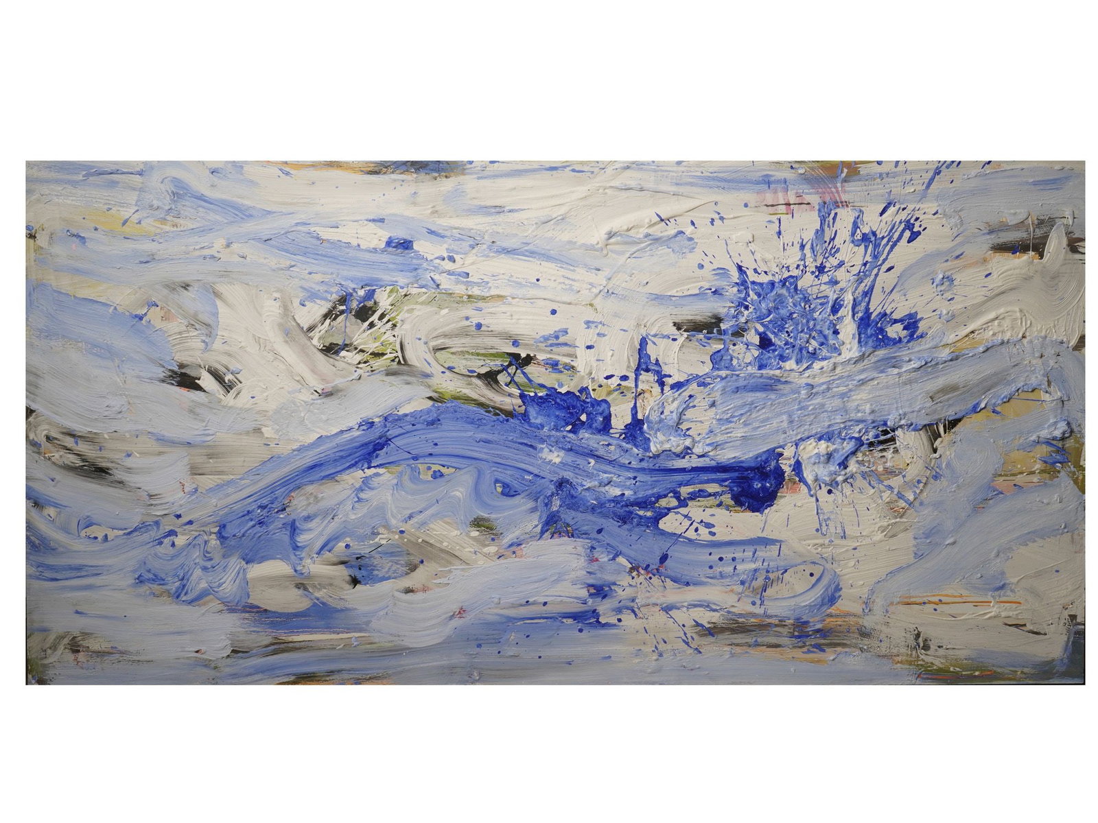 ABSTRACT ROMANIAN MIXED MEDIA PAINTING BY ION NICOLA (1 of 7)