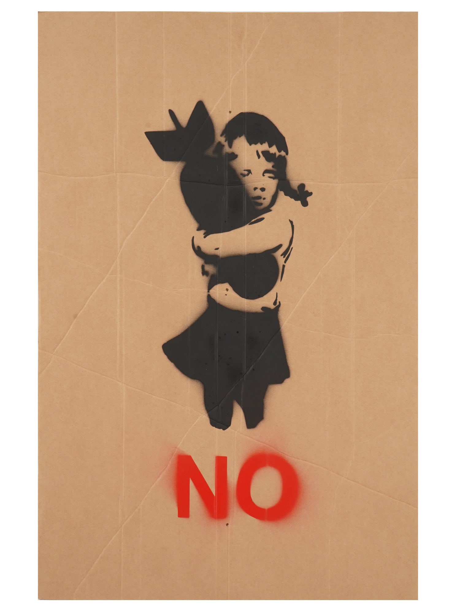 CONTEMPORARY STREET ART WAR PLACARD AFTER BANKSY (1 of 3)
