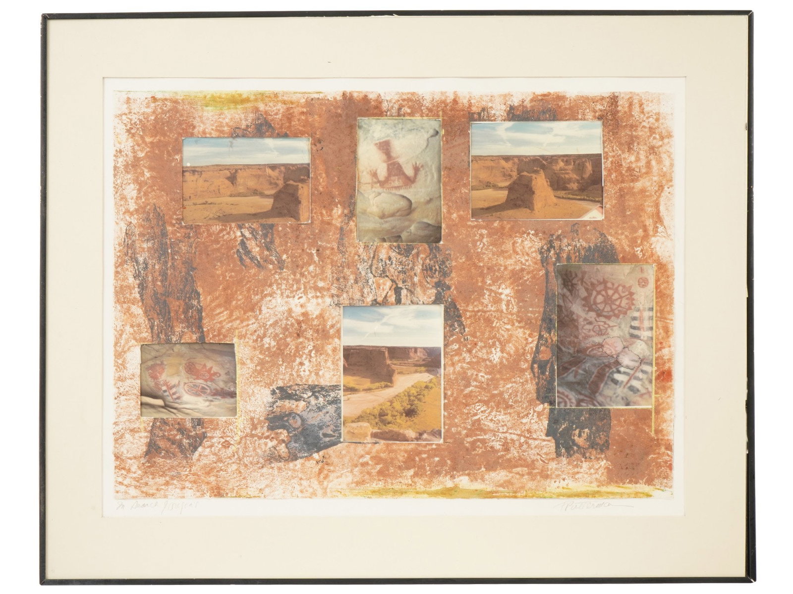 AMERICAN MIX MEDIA COLLAGE ARTWORK BY F G PUTTERMAN (1 of 5)