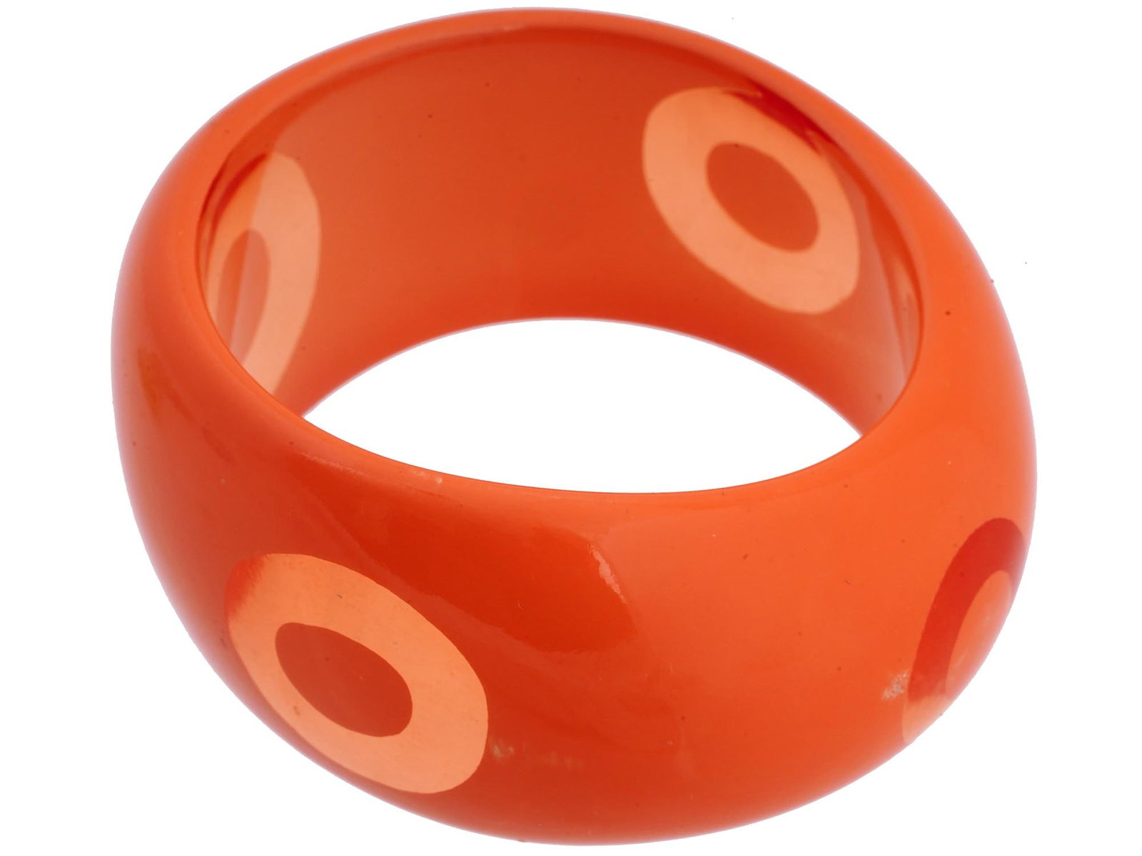 BAKELITE BANGLE BRACELETS AND STATEMENT NECKLACE - 2