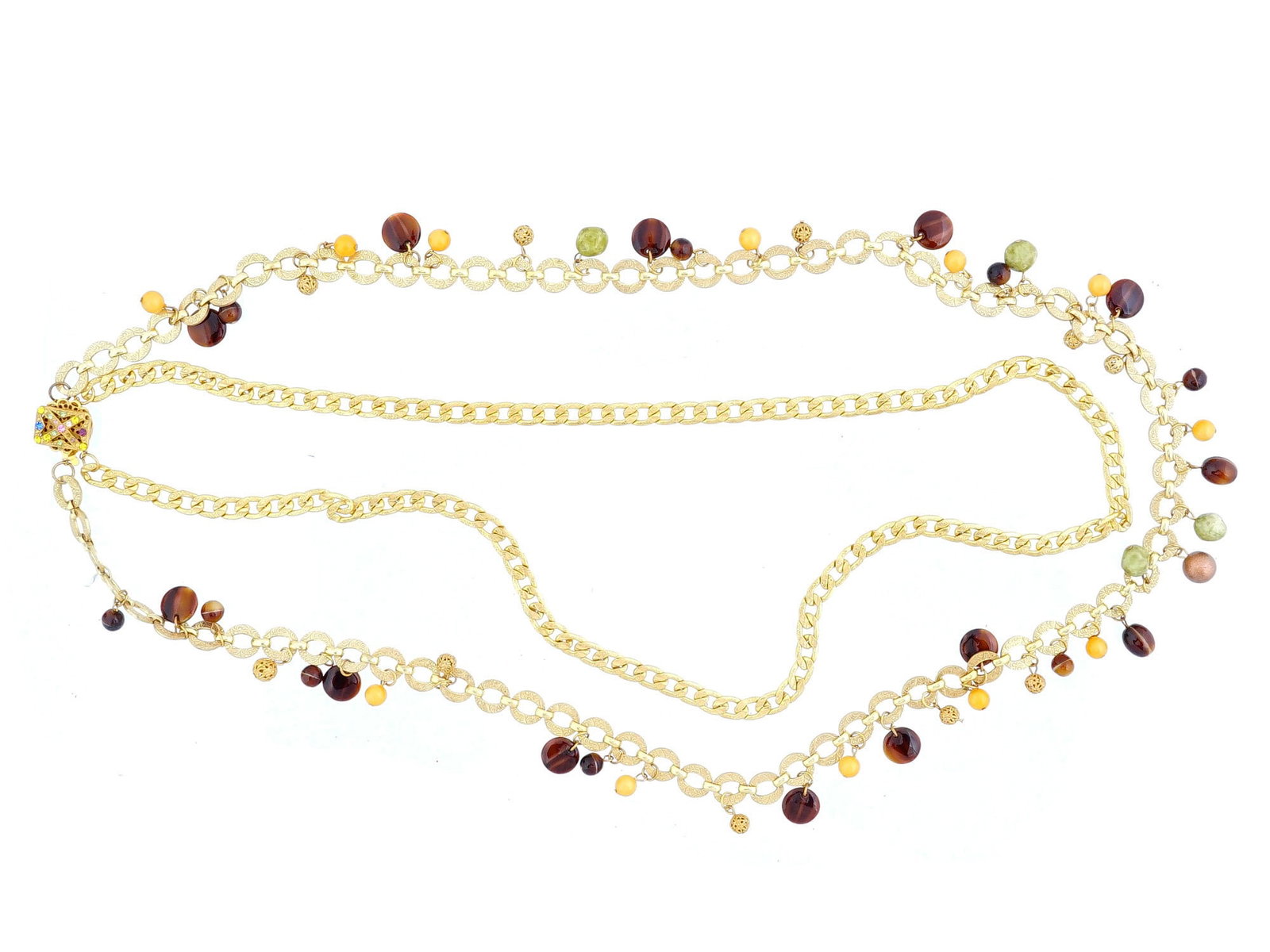 AMERICAN BEADED MULTICOLOR NECKLACE BY MIRIAM HASKELL (1 of 4)
