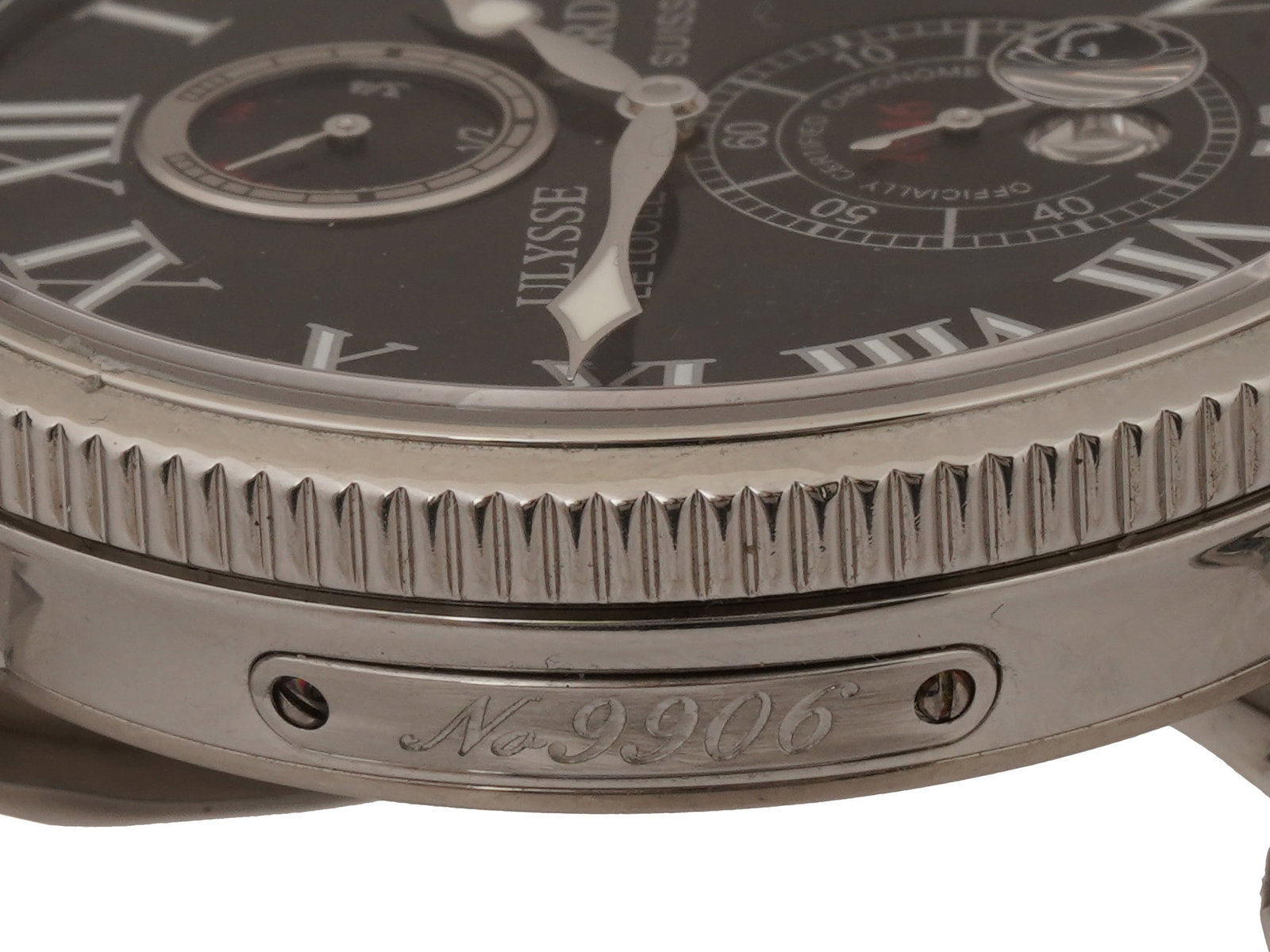ULYSSE NARDIN MAXI MARINE CHRONOMETER IOB W COA - 11
