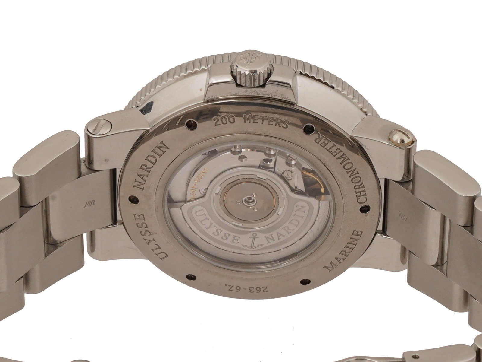 ULYSSE NARDIN MAXI MARINE CHRONOMETER IOB W COA - 7