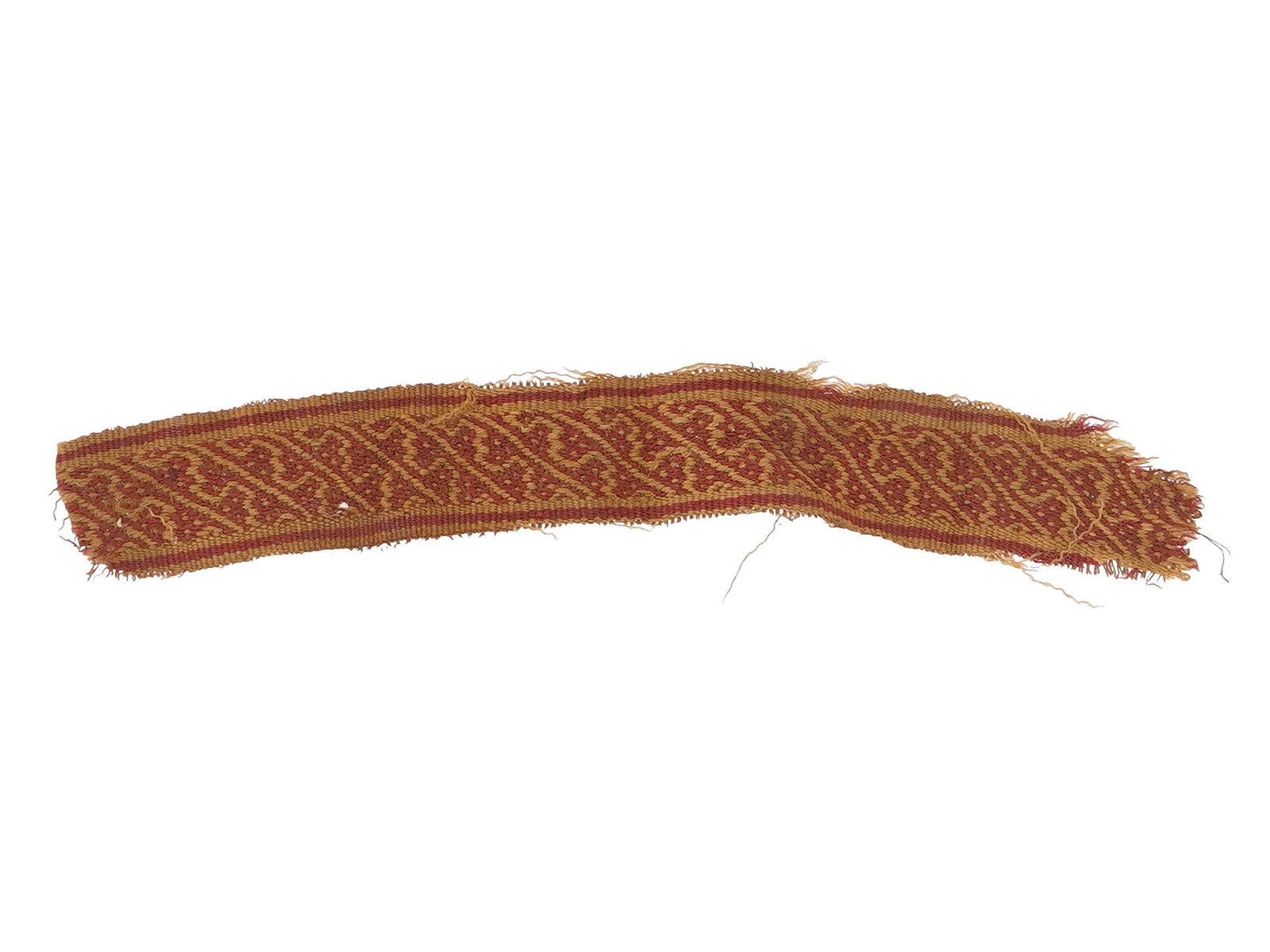 ANCIENT EGYPTIAN COPTIC PERIOD CLOTH FRAGMENT (1 of 4)