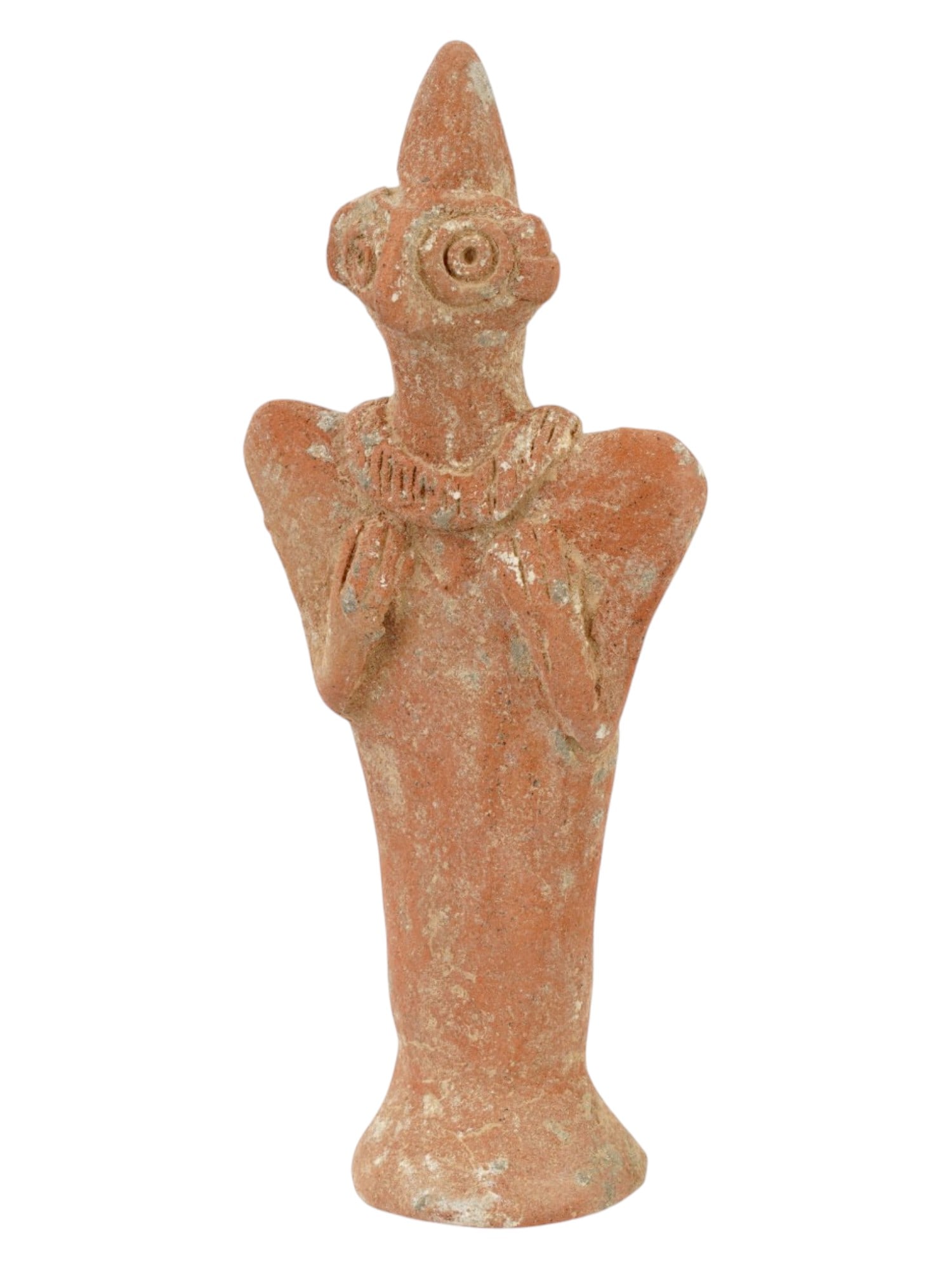 ANCIENT HITTITE TERRACOTTA FIGURE OF ASTARTE GODDESS (1 of 7)
