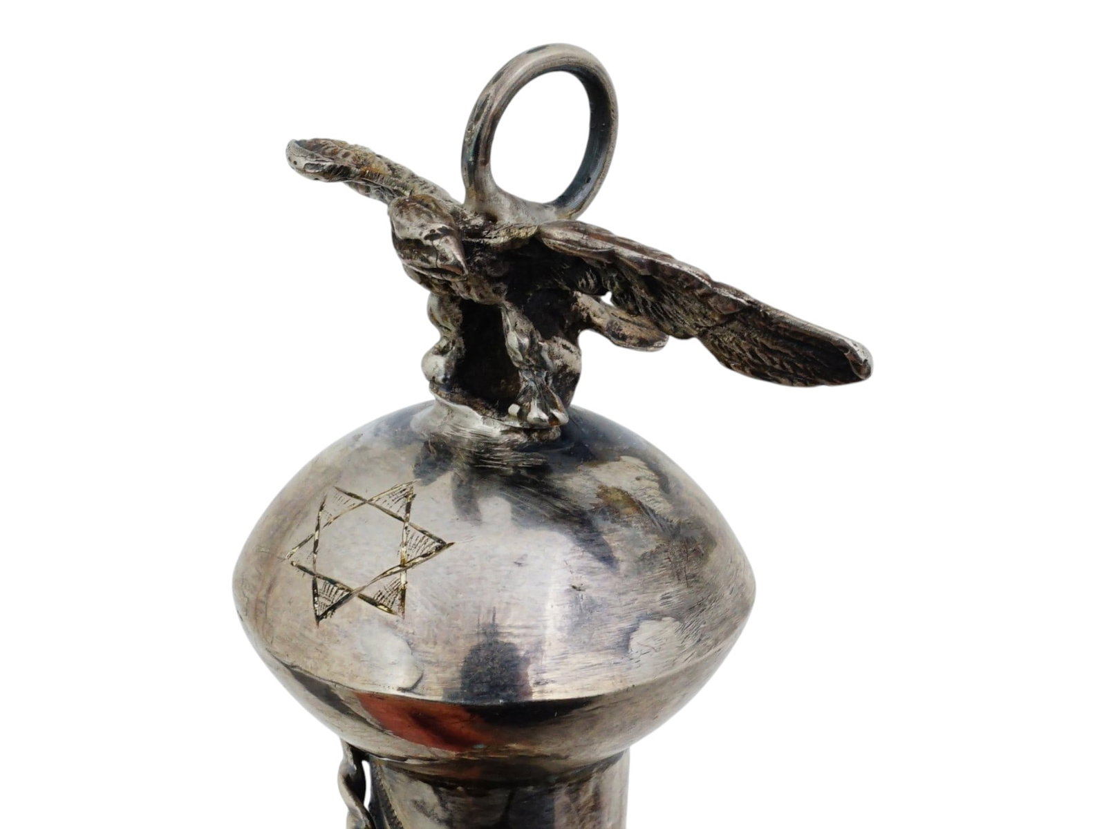 3 CONTINENTAL AND RUSSIAN SILVER TORAH POINTERS - 12
