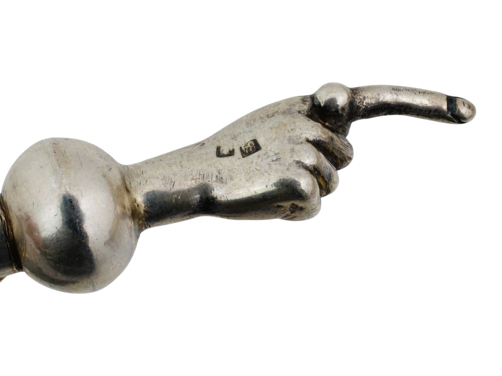3 CONTINENTAL AND RUSSIAN SILVER TORAH POINTERS - 8
