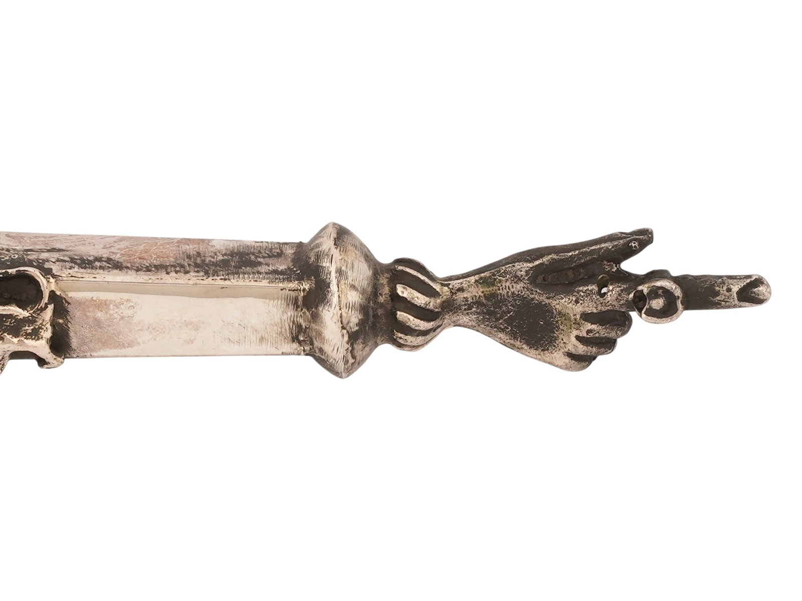 RUSSIAN 84 SILVER TORAH POINTER WITH LION - 8
