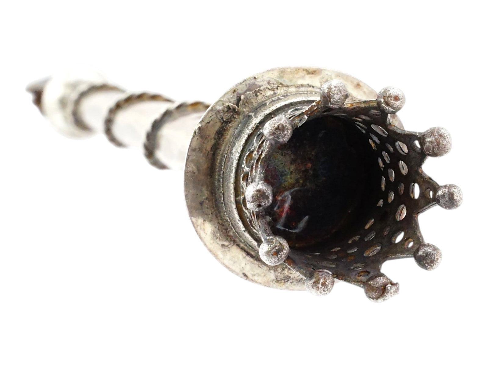 RUSSIAN JUDAICA SILVER TORAH POINTER - 3