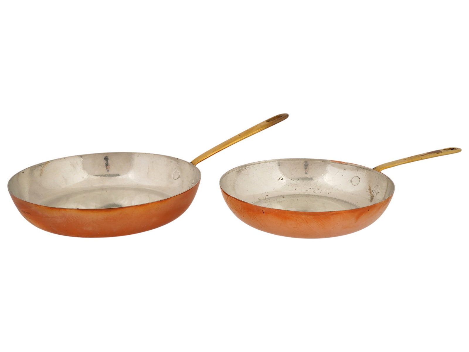 AMERICAN WALDOW BROOKLYN NY COPPER FRYING PANS (1 of 5)