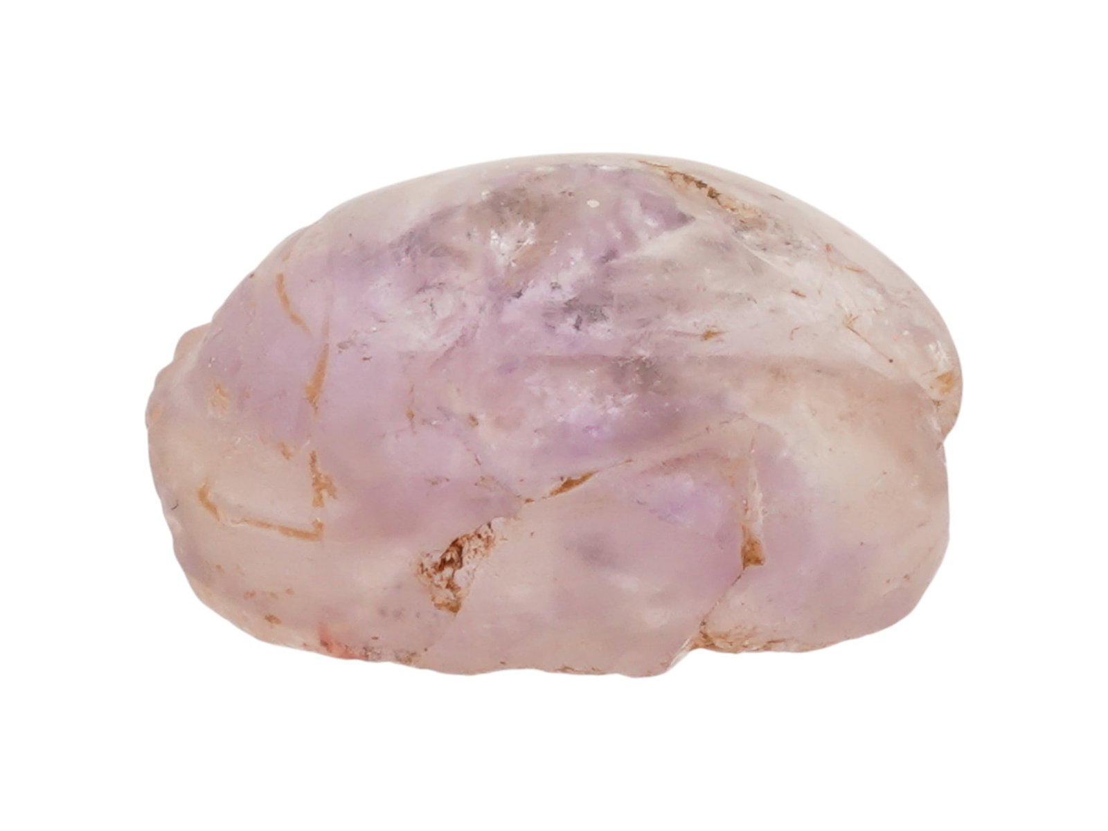 ANCIENT WESTERN ASIATIC AMETHYST STONE SCARAB BEAD: An ancient Western Asiatic hand carved scarab bead, made of an amethyst stone. Circa 1st millennium BC. The item has a through hole. Archaeological and Historical Wares, Jewelry Wares and Accessories,