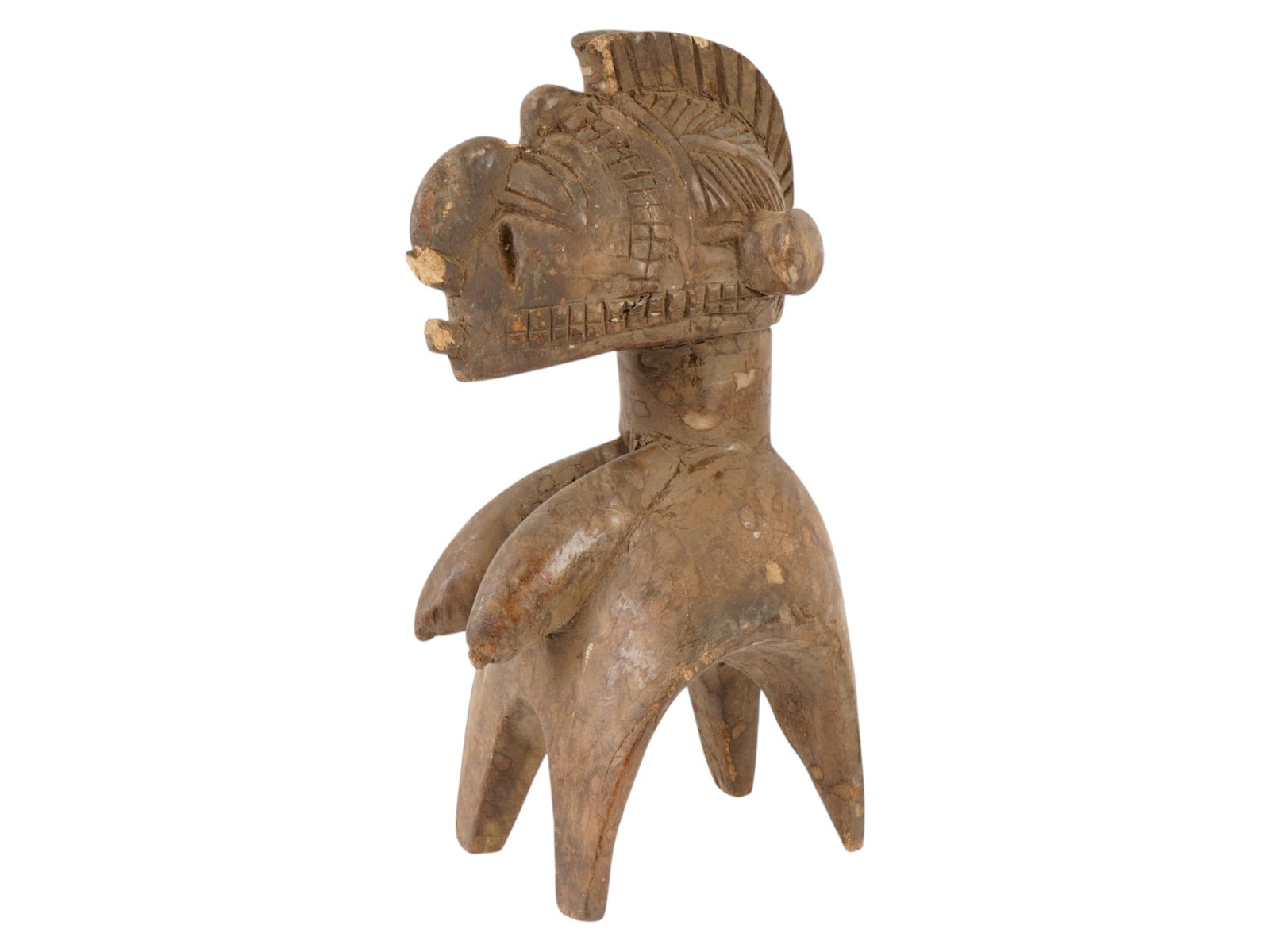 AFRICAN BAGA NIMBA HELMET MASK FROM BAGA PEOPLE GUINEA (1 of 10)