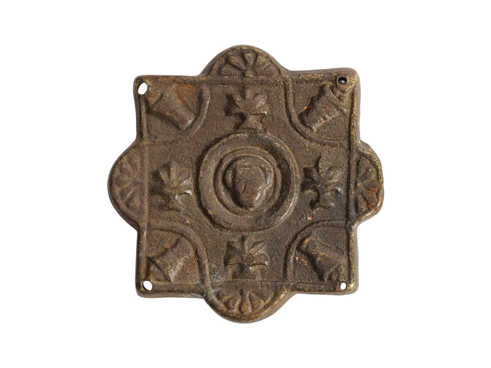 ANCIENT JUDAICA HOLY LAND BRONZE PENDANT 4TH TO 6TH C (1 of 3)