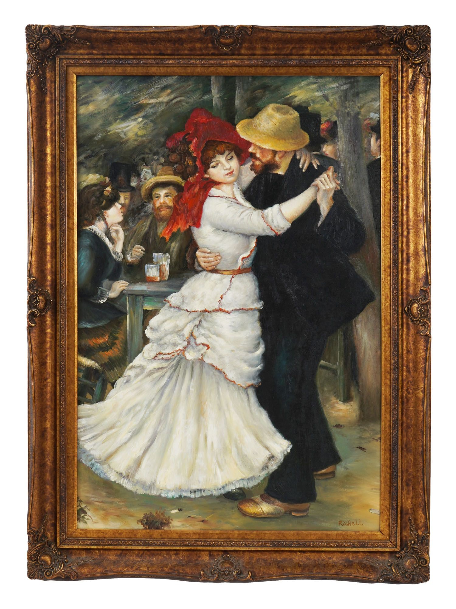 AFTER PIERRE AUGUSTE RENOIR IMPRESSIONIST PAINTING (1 of 4)