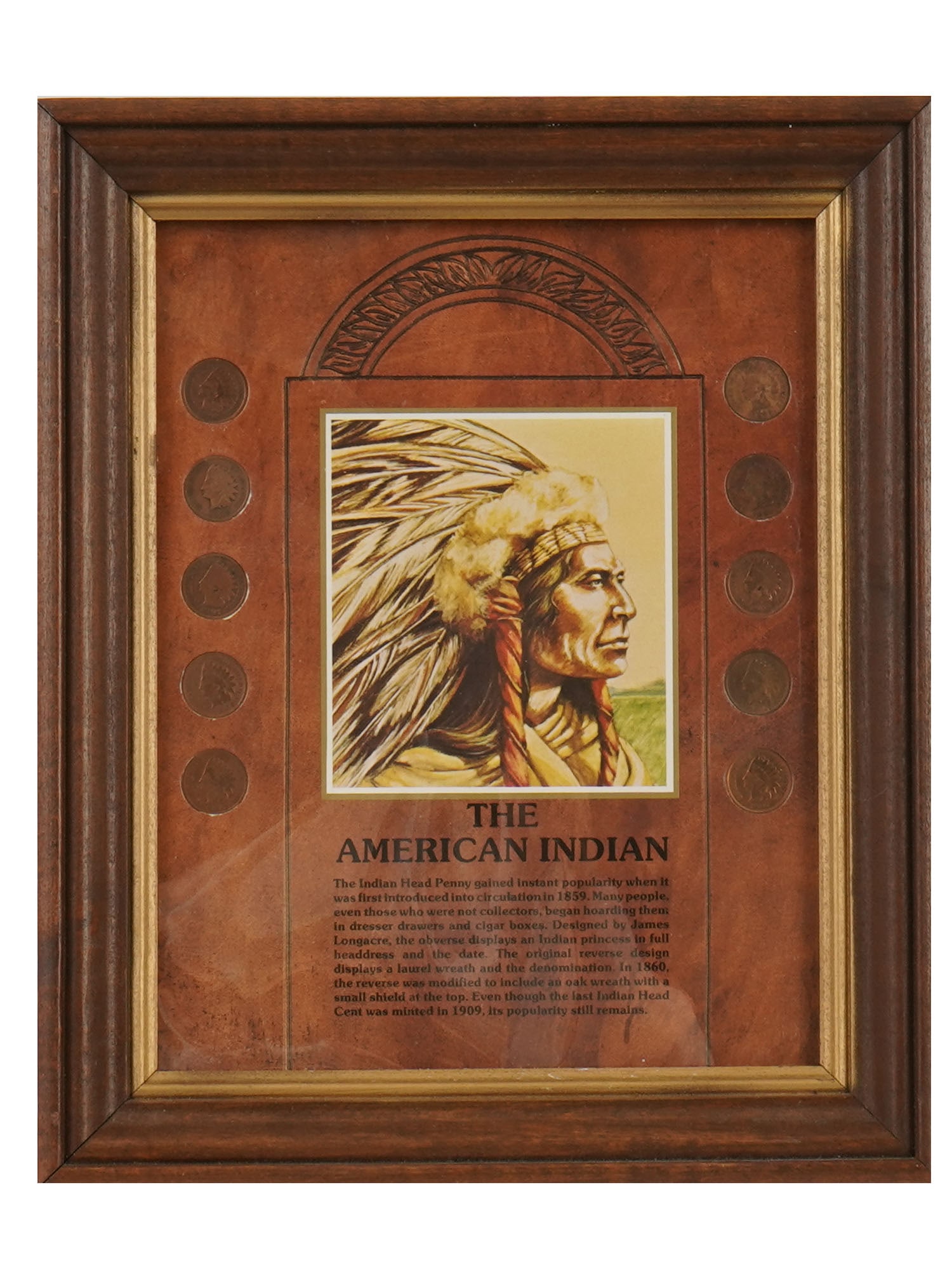 COLLECTION OF AMERICAN US COINAGE INDIAN HEAD PENNIES (1 of 5)