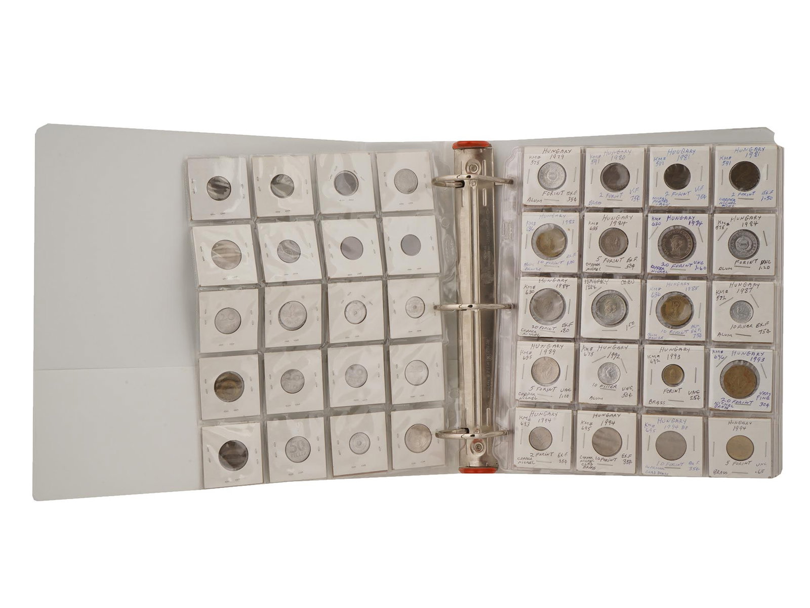 COLLECTION OF 66 ANTIQUE AND VINTAGE HUNGARIAN COINS (1 of 7)